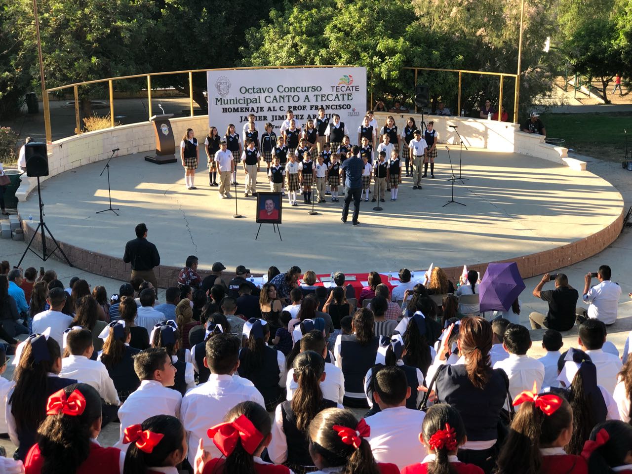 Se realizó el Octavo Concurso Municipal de Canto a Tecate