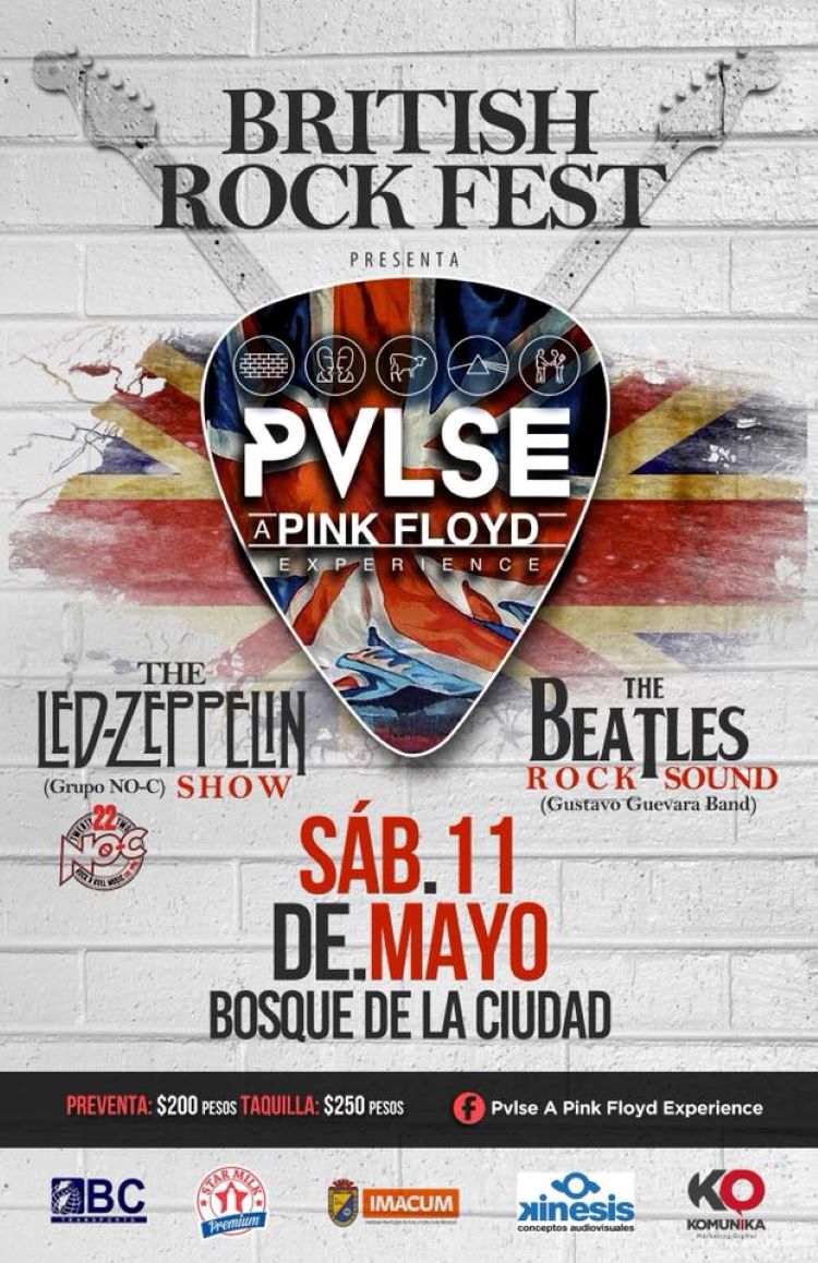 Revivirán a The Beatles, Led Zepellin y Pink Floyd en Mexicai durante el “Britsh Rock vest”