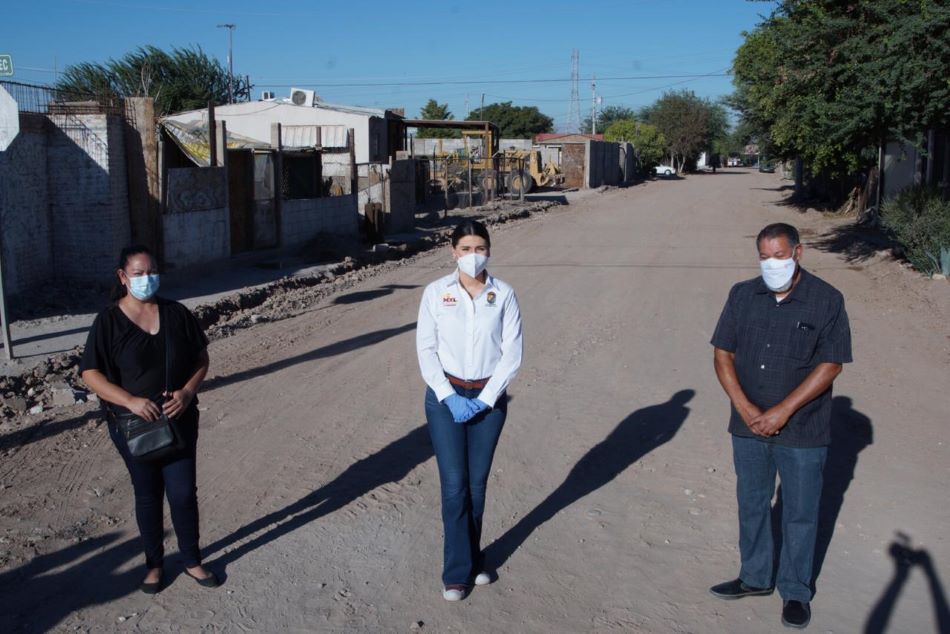 Inicia Ayuntamiento de Mexicali trabajos de pavimentación en colonia Ampliación Xochicalli