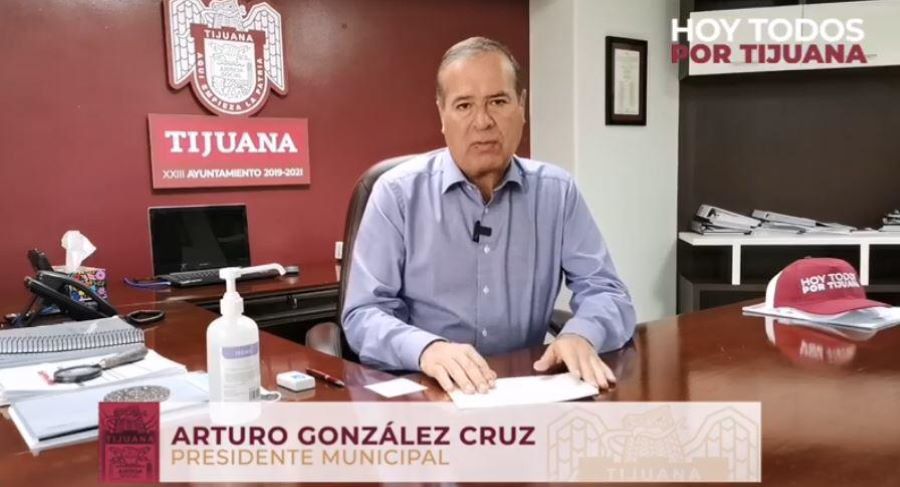 Arturo González Cruz, alcalde de Tijuana, atiende a la ciudadanía a través de conferencia virtual