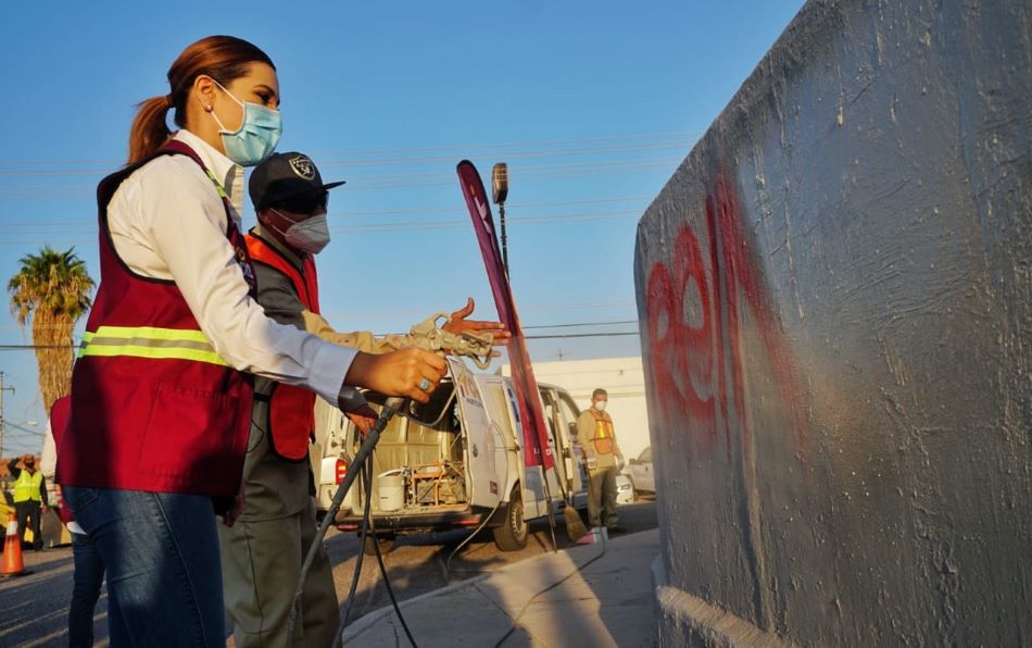 Arranca semana “Yo Limpio Mexicali” con jornada de limpieza en el dren Mexicali