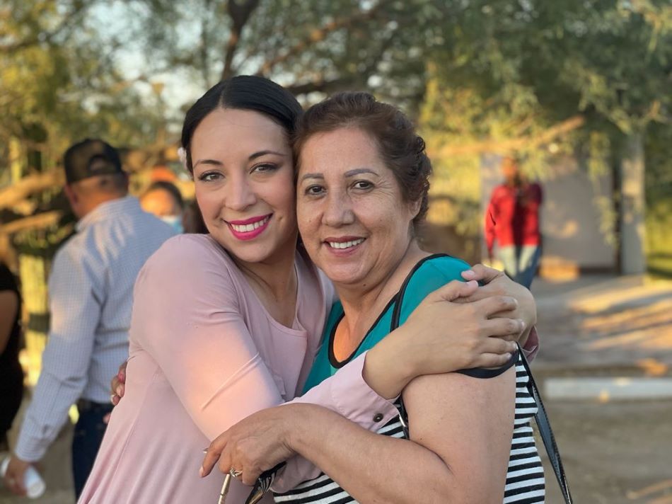 Julieta Ramírez hace recorridos  de agradecimiento en su distrito
