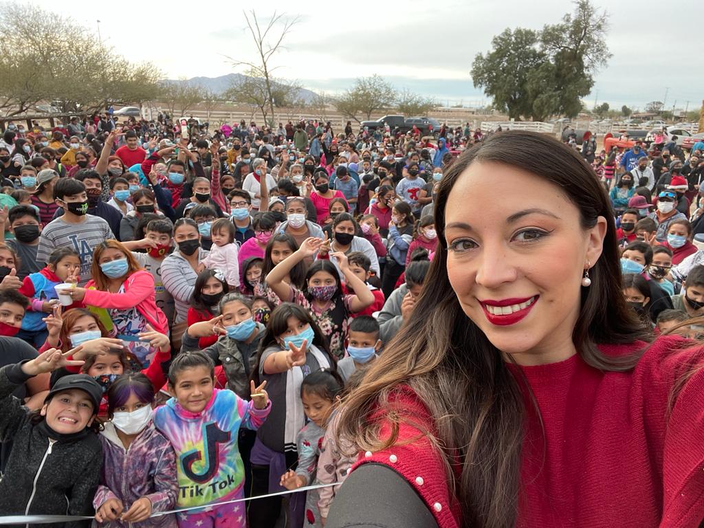 Refrenda Julieta Ramírez cercanía con las comunidades