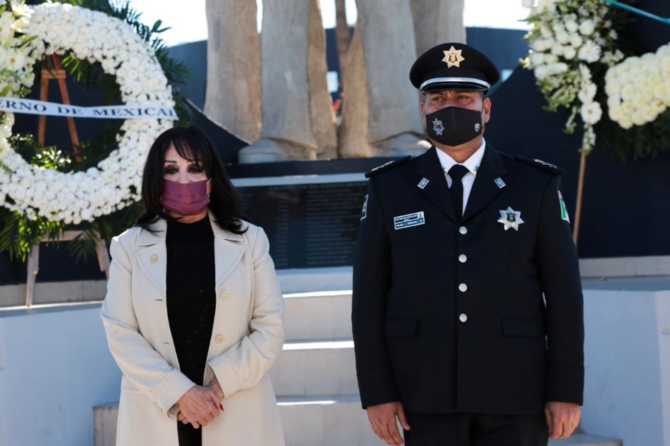 Reconoce alcaldesa de Mexicali labor de Policías Municipales