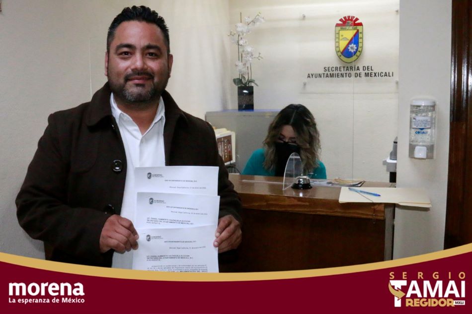 Presenta iniciativa regidor Sergio Tamai para que presupuesto participativo se incremente del 10 al 20%