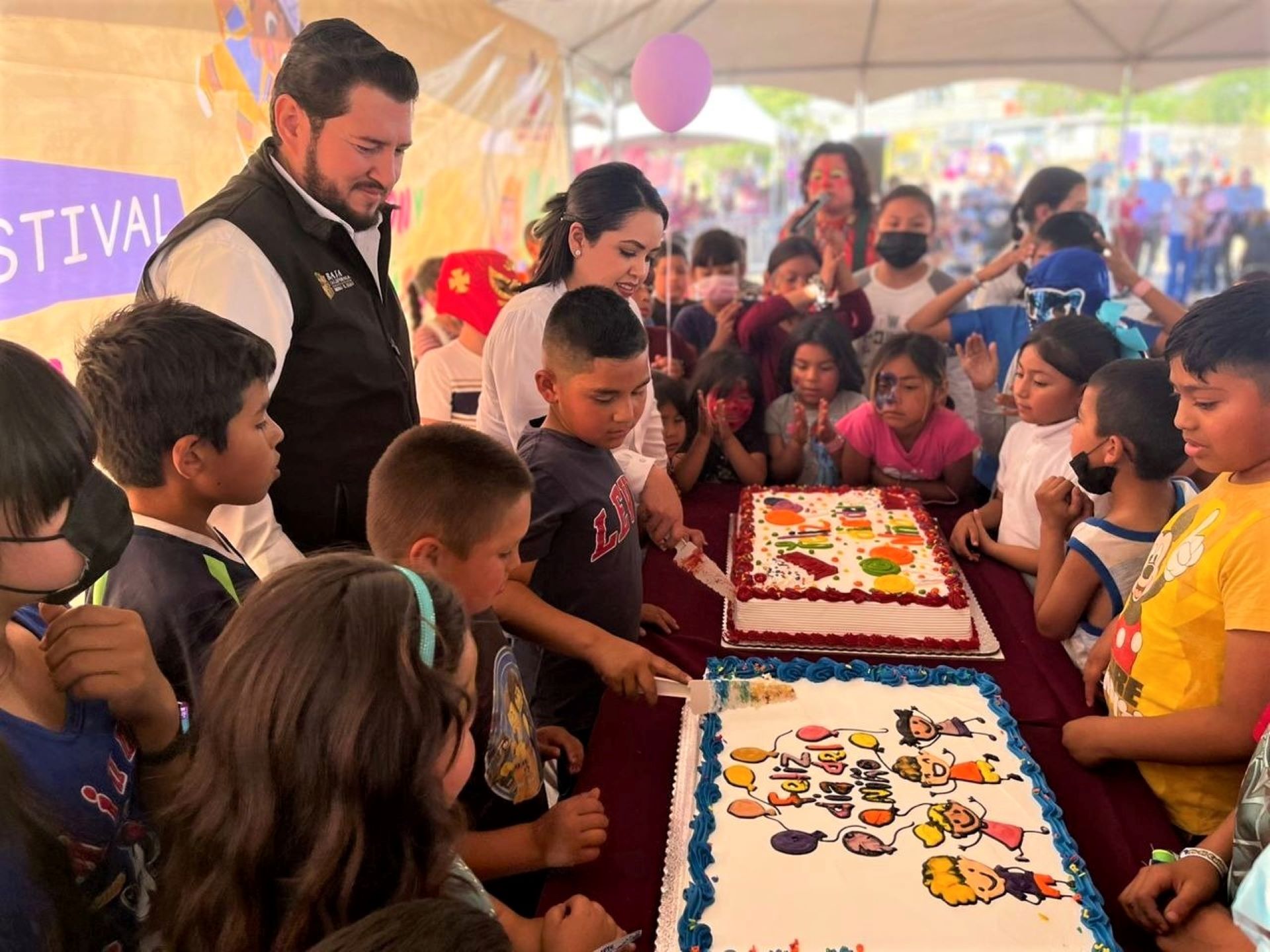 Realiza Secretaría de Bienestar festejos Día del Niño