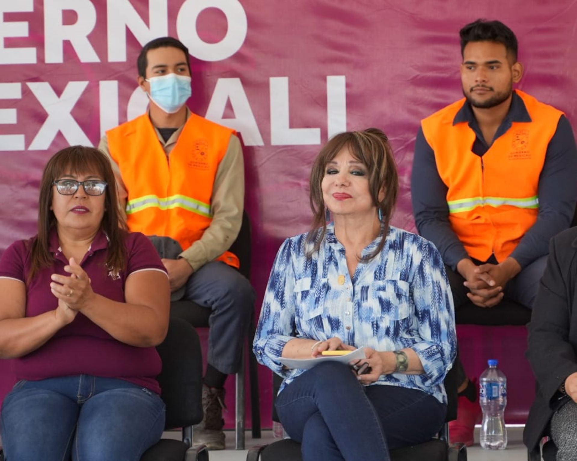 Anuncia alcaldesa Programa de Bacheo en Mexicali