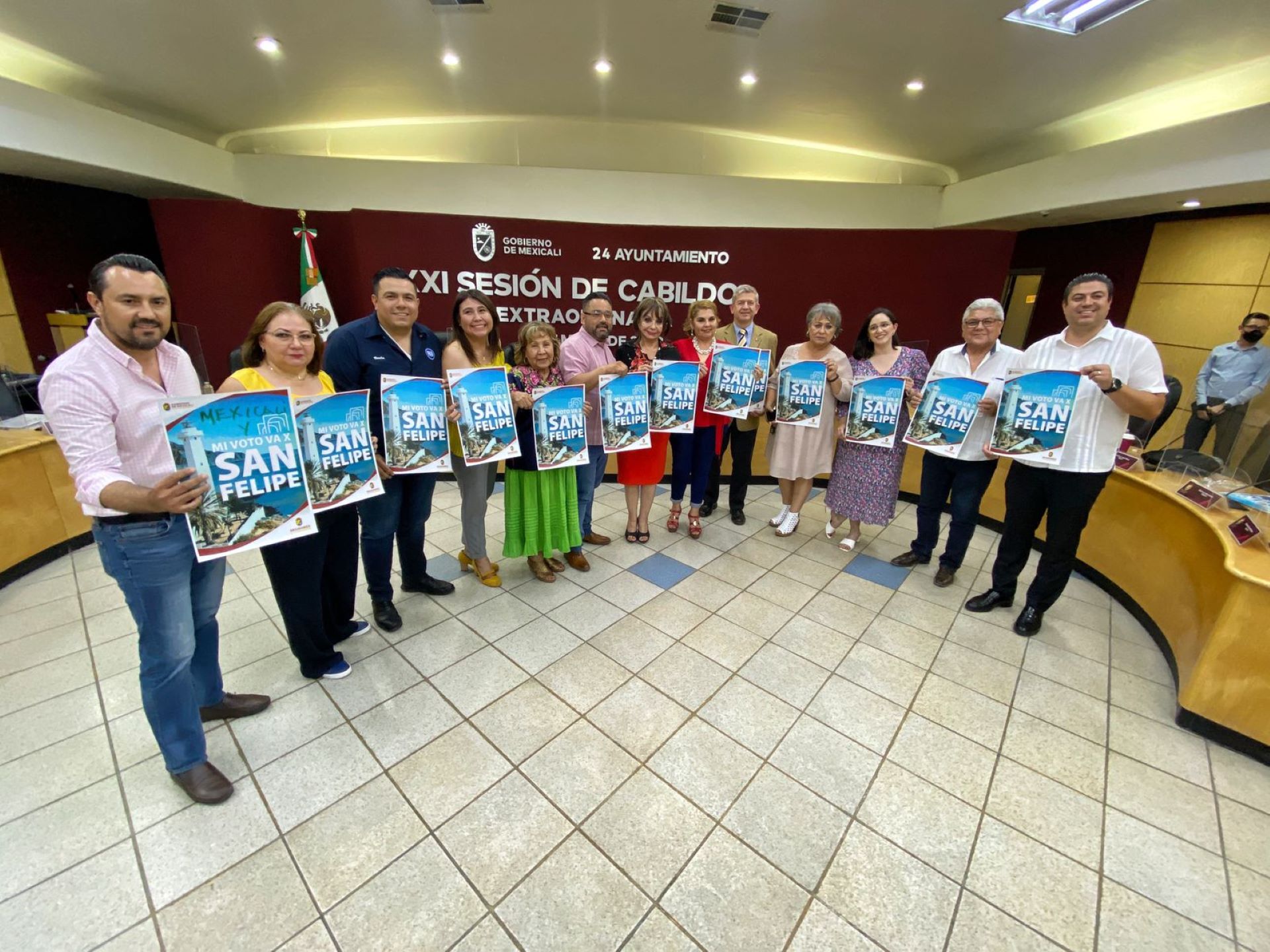 Aprueba Cabildo de Mexicali entrega de bienes a SF