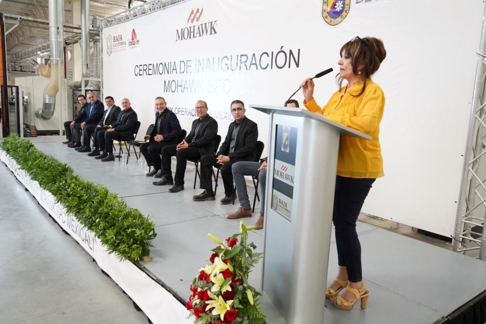 Inaugura Mohawk nueva planta en Mexicali; invertirá 2000 MDP