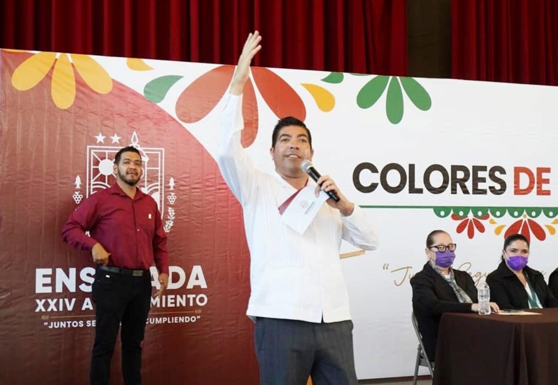 Realiza Gobierno Municipal Ceremonia “Colores de México” en Colegio Fray Junípero Serra