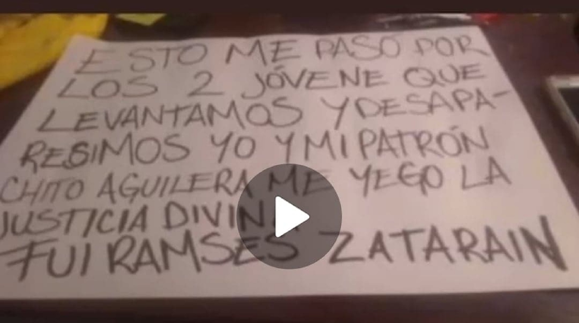 Circula video de interrogatorio de hombre privado y asesinado en Mexicali