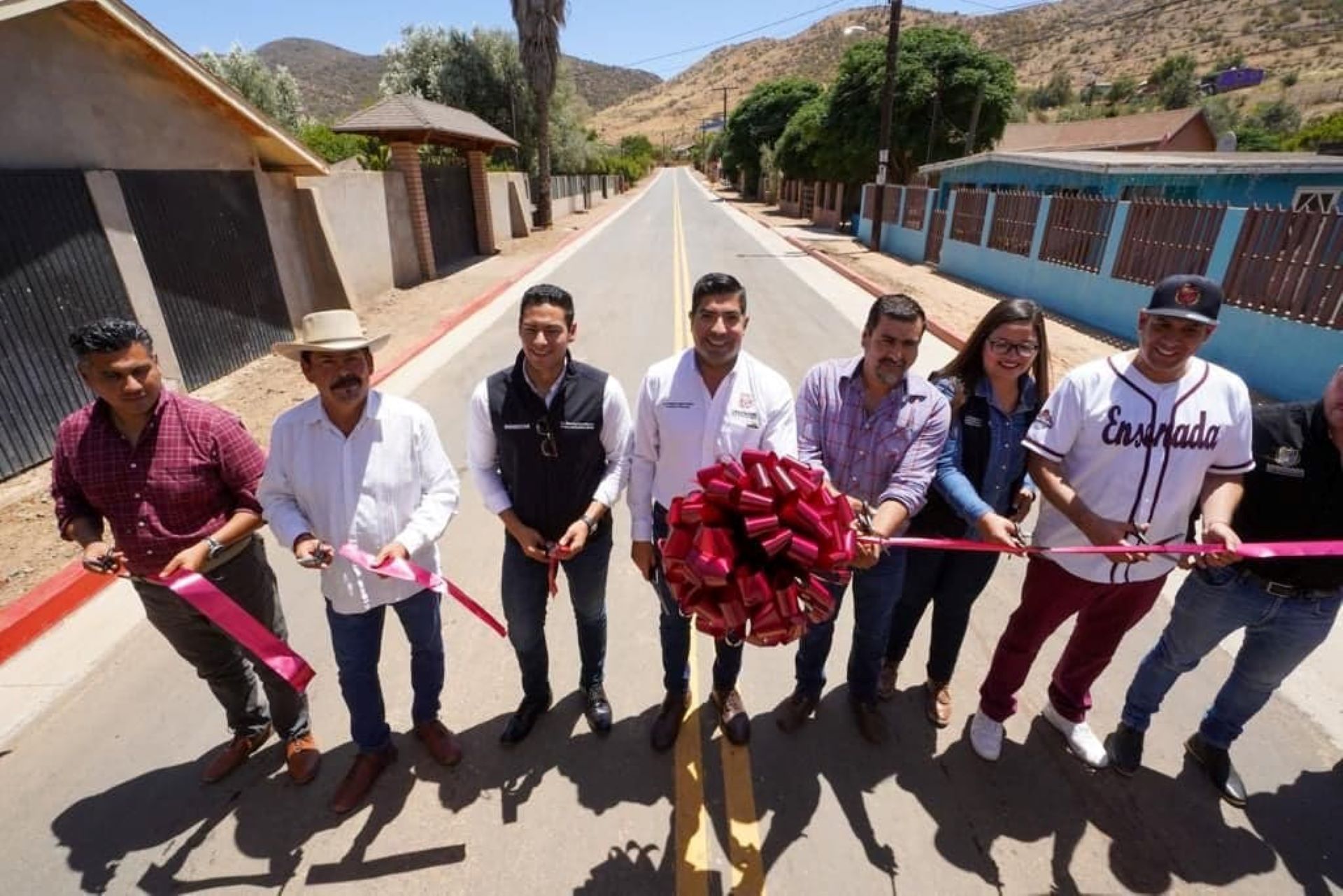 Inaugura alcalde Armando Ayala pavimentación en Santo Tomás