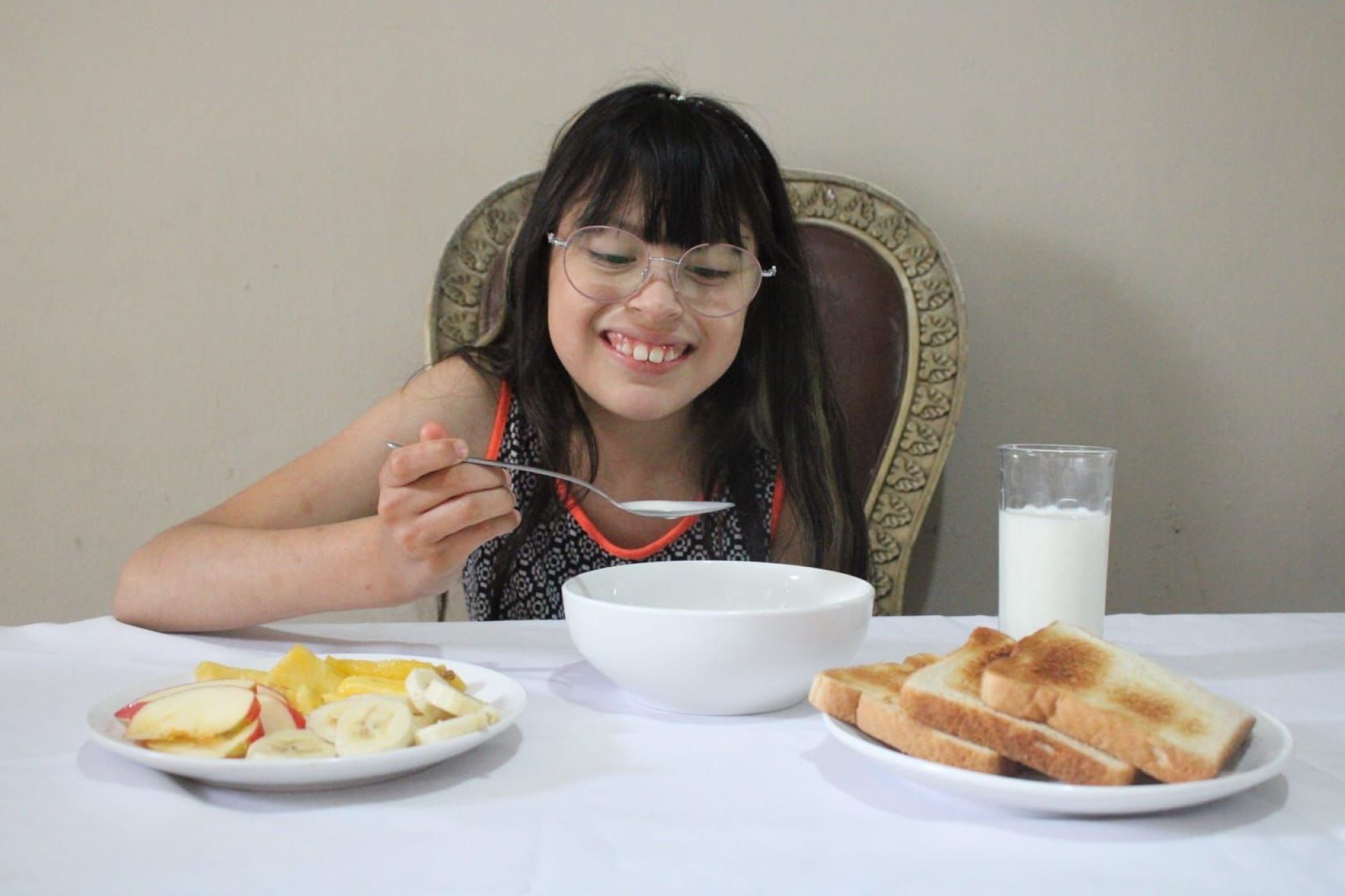 Resalta SS importancia del desayuno para menores