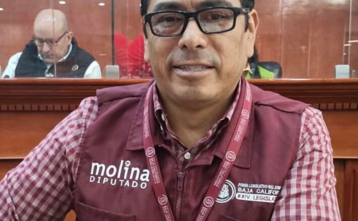 Dip. Molina procura reunión con nuevo rector de la UABC sobre iniciativa de paridad de género