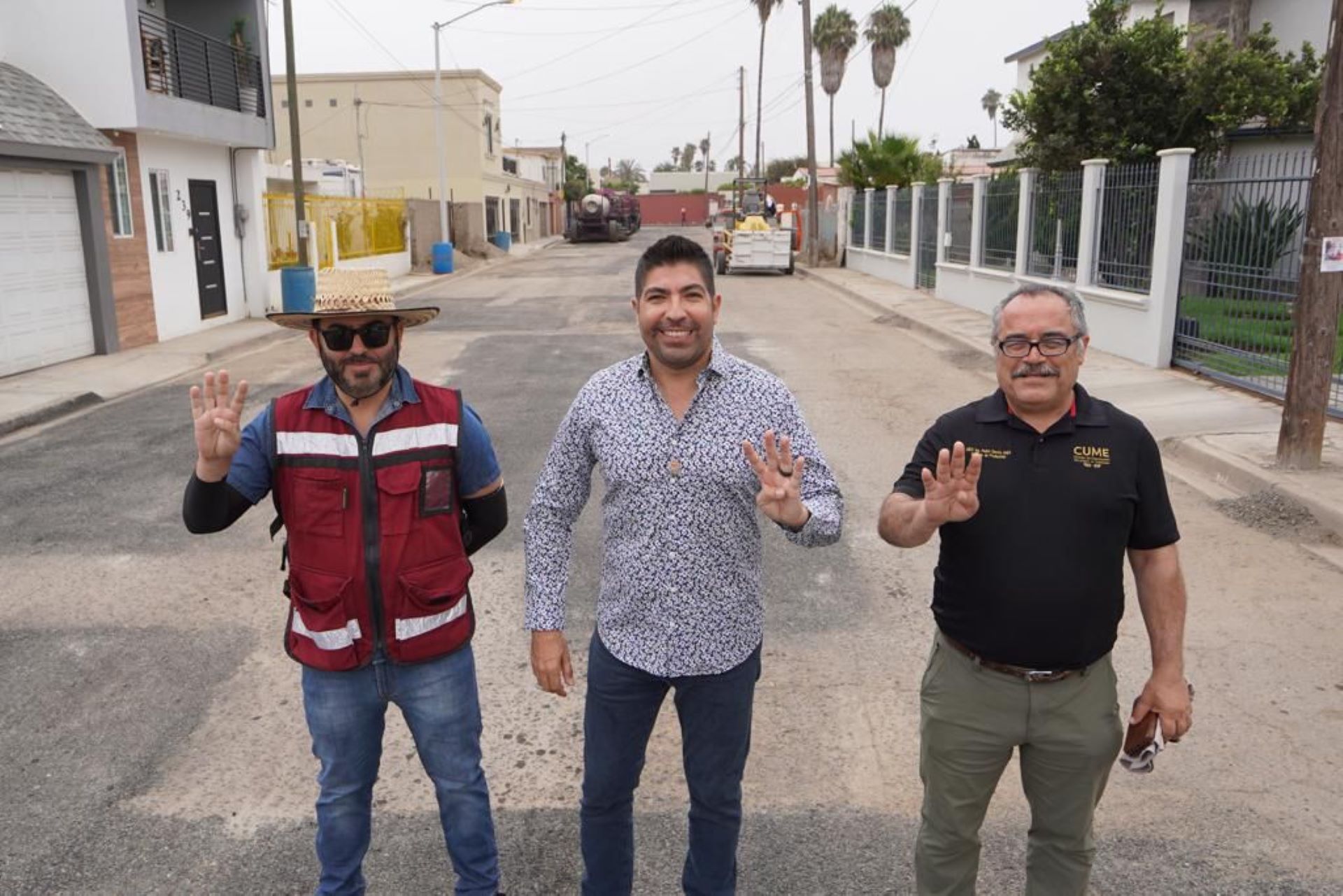 Impulsa  Ayala obras de rehabilitación vial con cooperación comunitaria