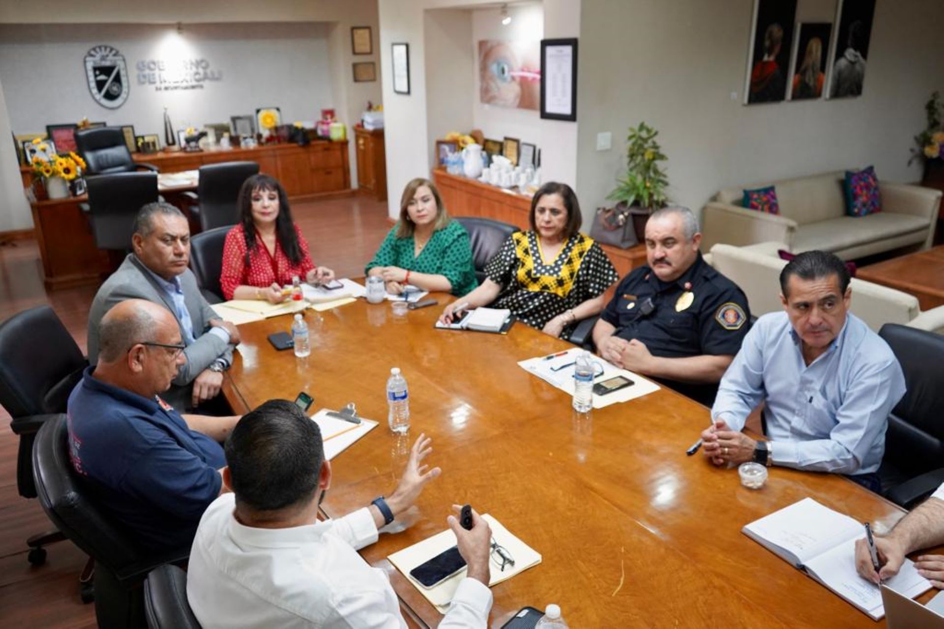 Participa alcaldesa de Mexicali en sesión extraordinaria de Consejo de Protección Civil