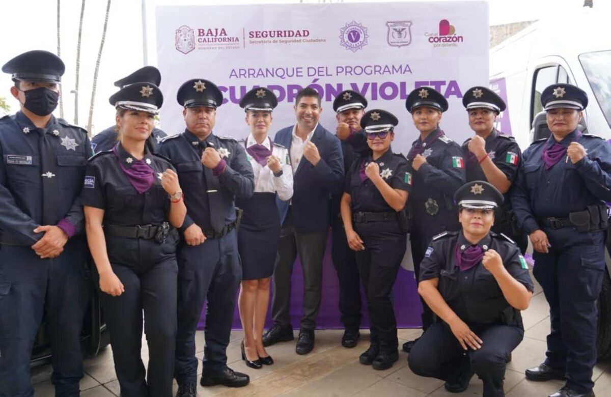 Conjuntan Armando Ayala y Marina esfuerzos para erradicar violencia con Escuadrón Violeta