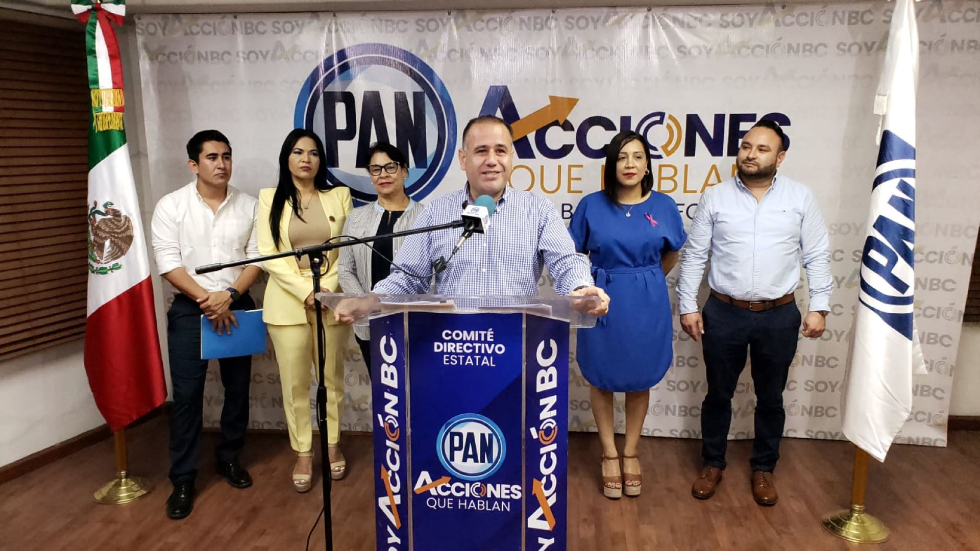 Sin pena ni gloria visita de Secretario de Gobernación: Pan BC