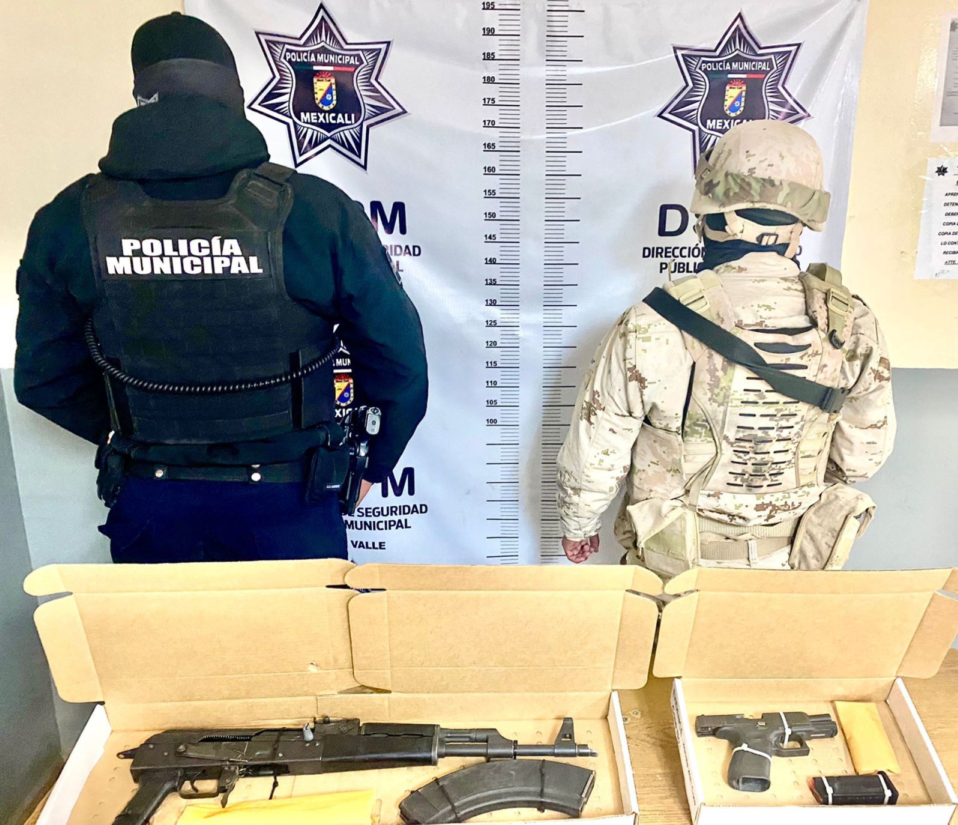 Aseguran armas de fuego DSPM y Sedena durante operativo “Valle Seguro”