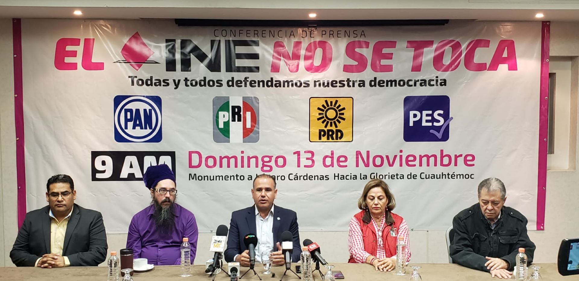 Convoca PAN BC a dar una batalla por la democracia en México; Invitan a la defensa del INE