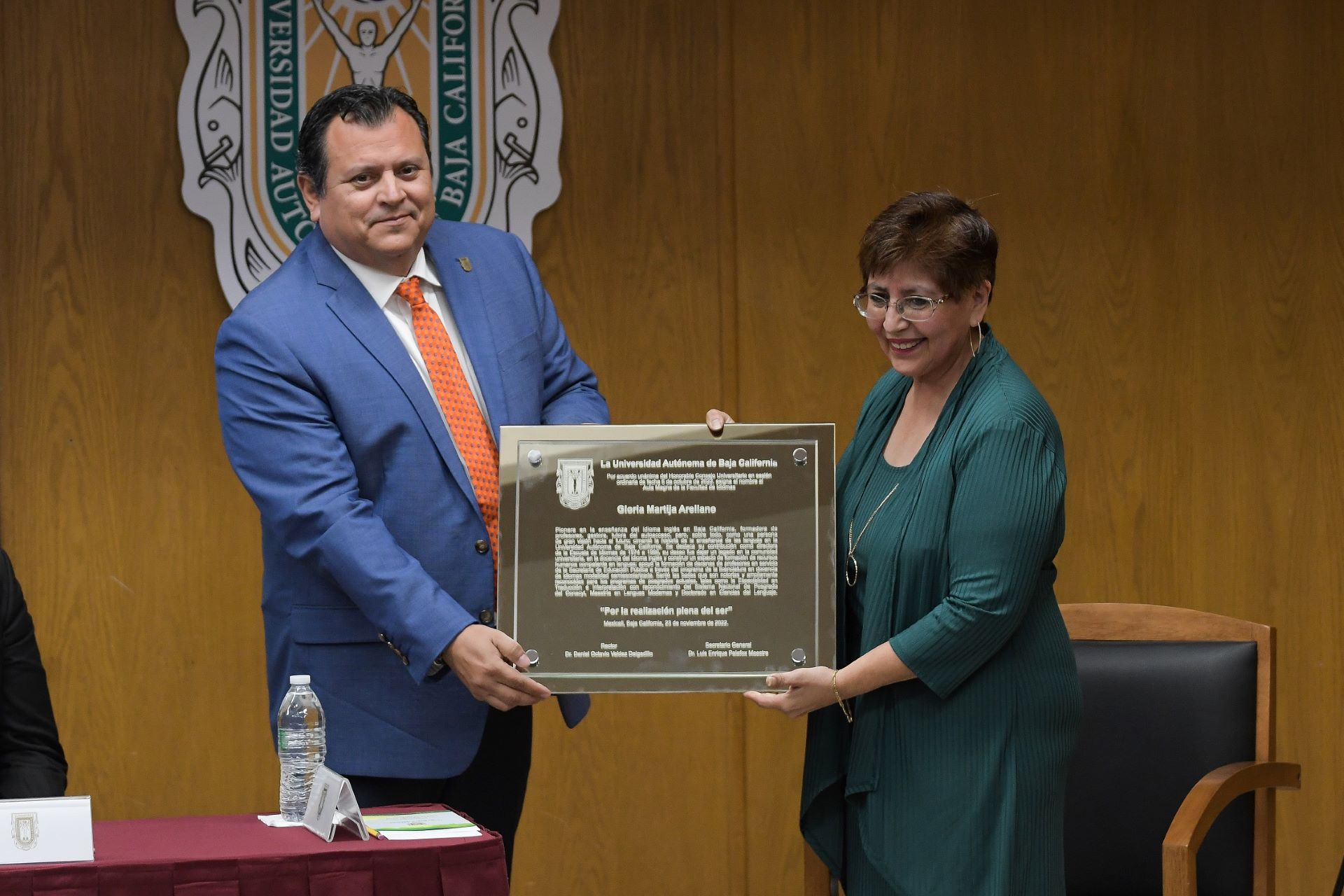 Homenaje póstumo a la profesora Gloria Martija Arellano