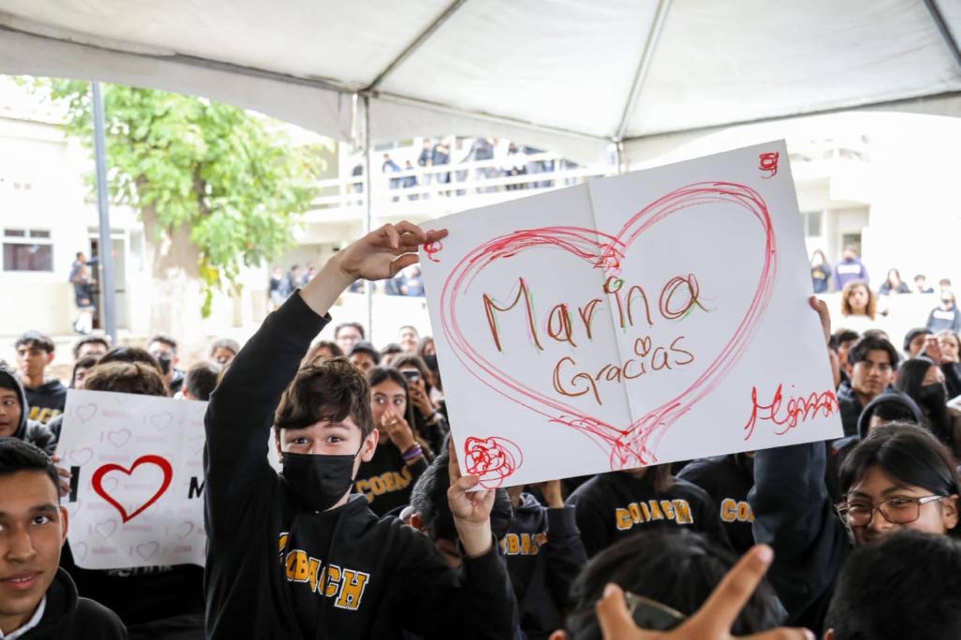 Dialoga Marina del Pilar con las juventudes de BC