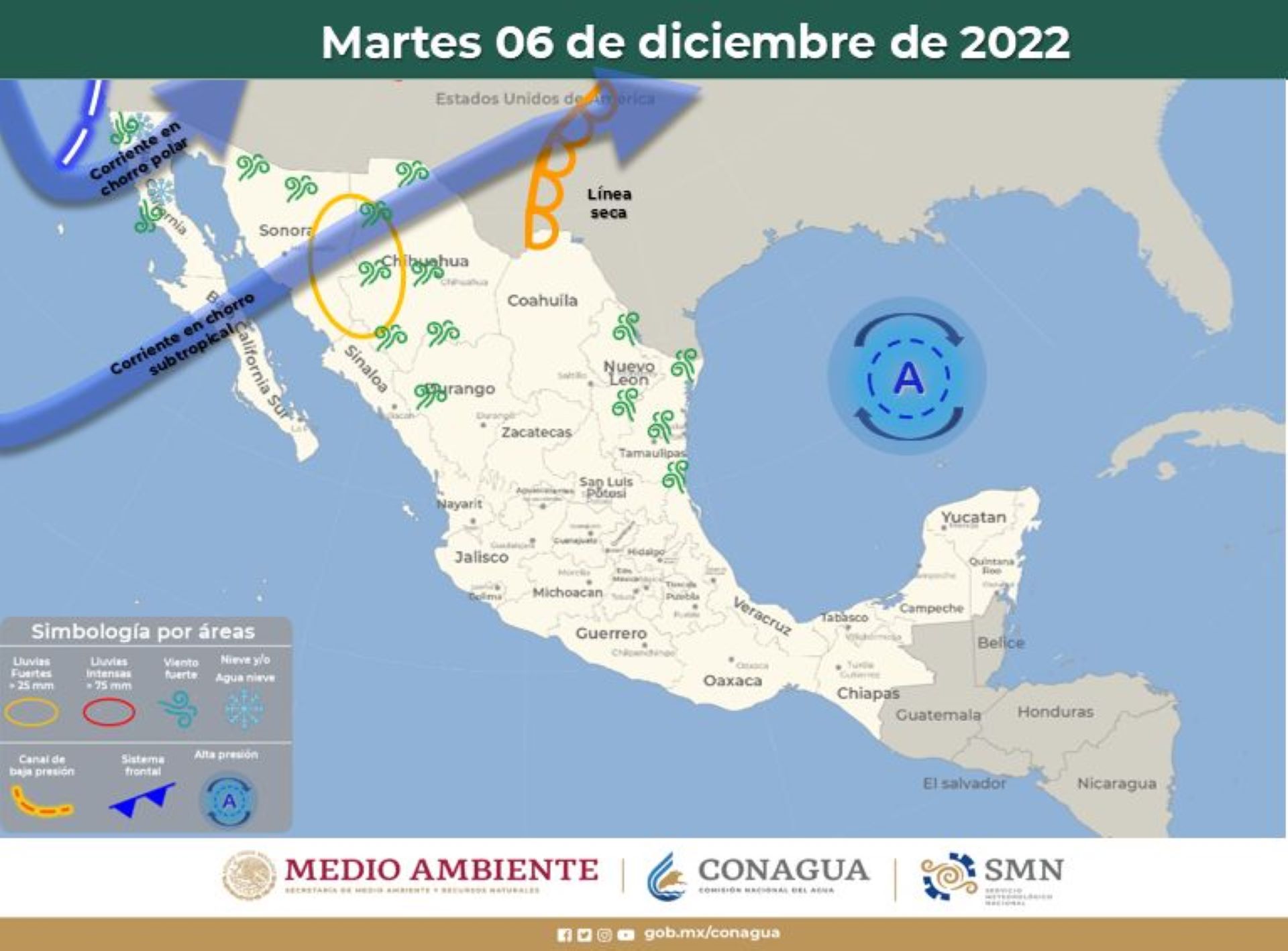 Alerta Protección Civil BC sobre caída de aguanieve y bajas temperaturas