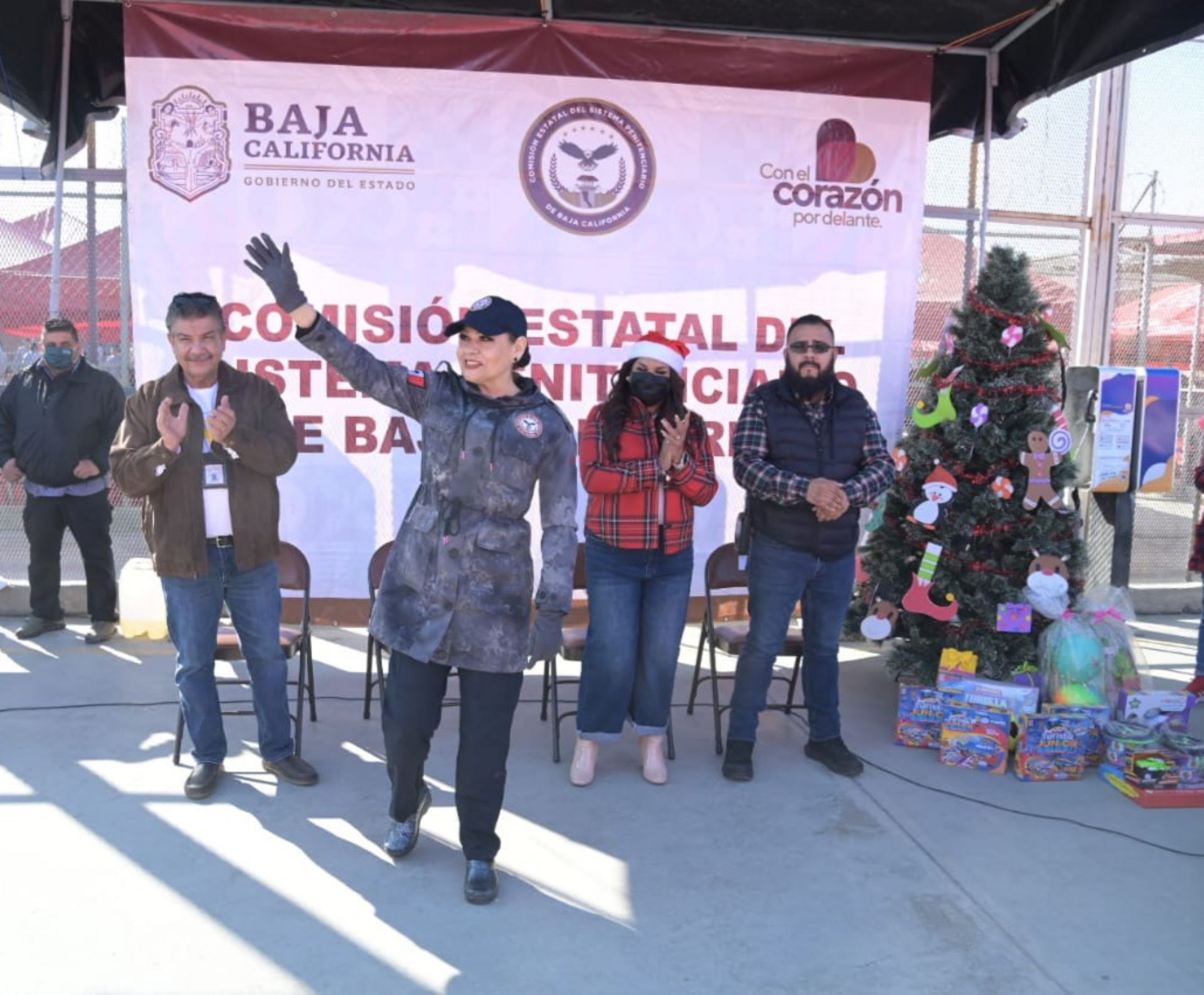 Celebra Cesispe posada a privados de la libertad y familias del centro penitenciario de Tijuana