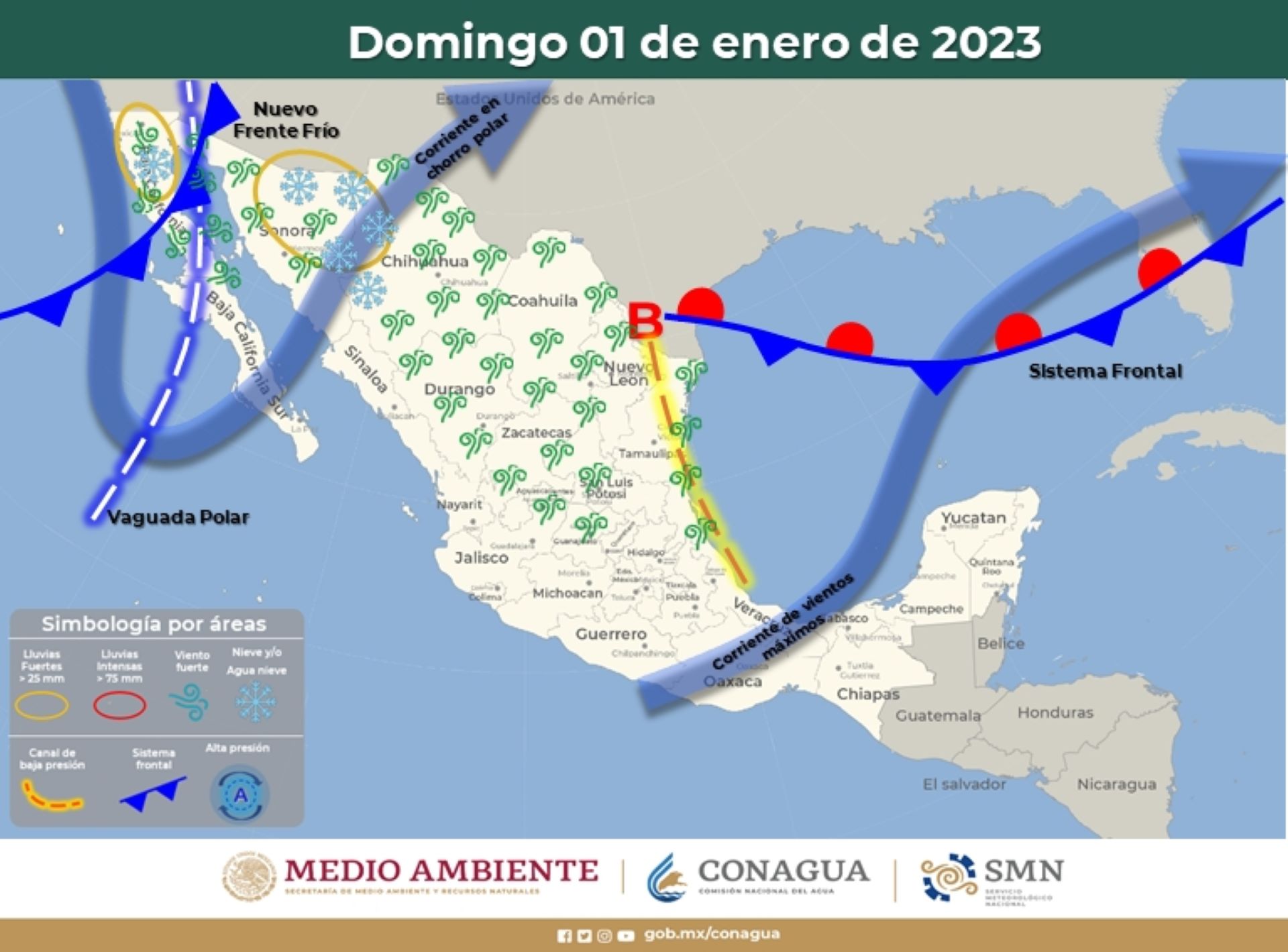 Advierte Protección Civil Estatal por lluvias fuertes durante este fin de semana