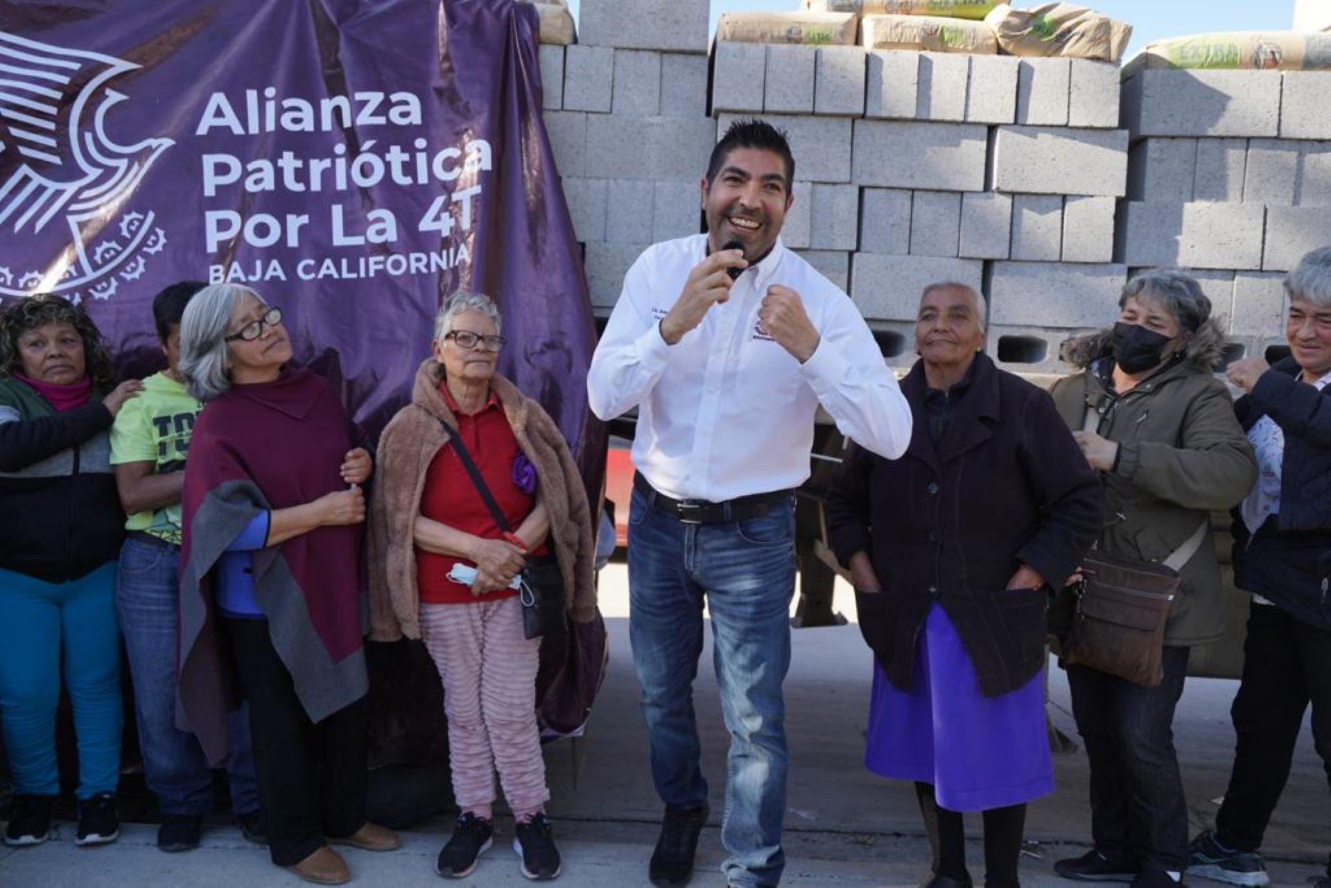 Diálogo de Alianza Patriótica con colonos de Reacomodo delegación Sánchez Taboada