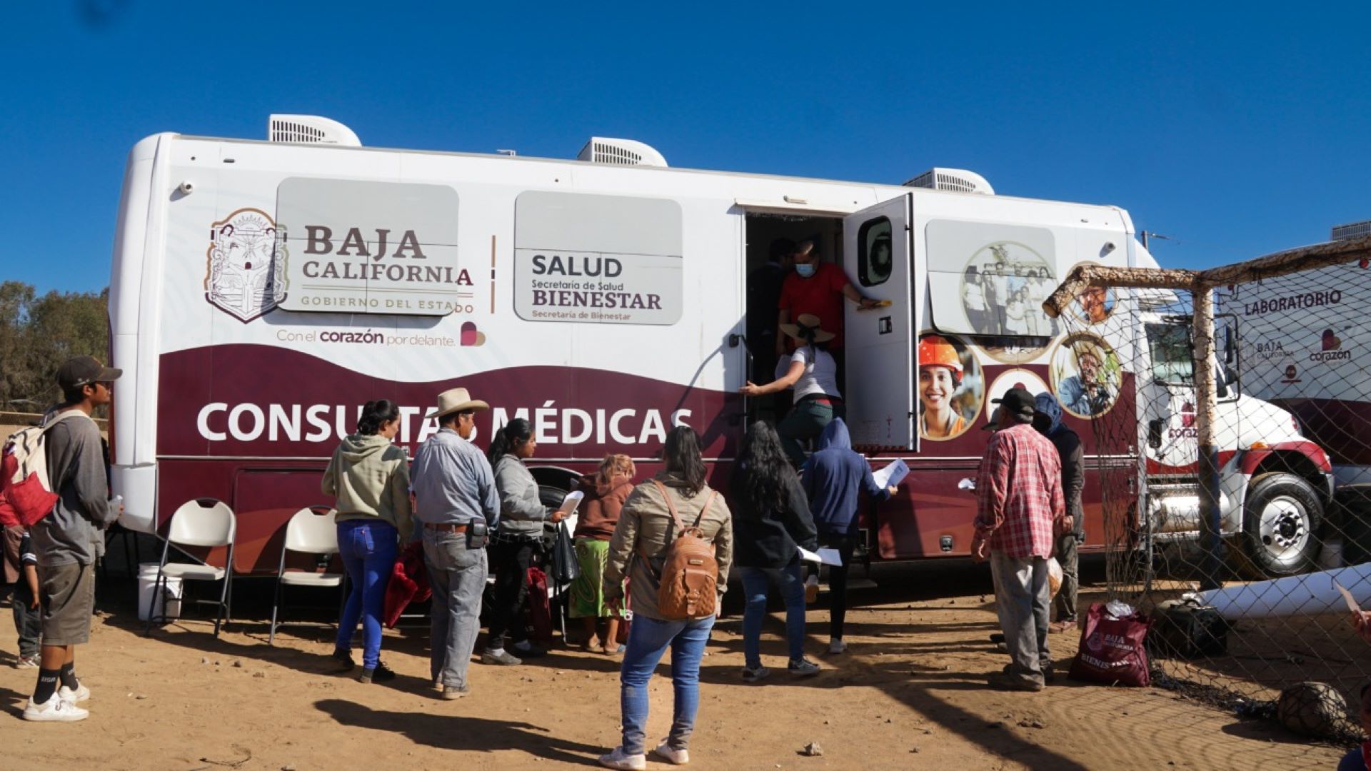 Continúa en Mexicali atención gratuita de caravanas móviles de salud