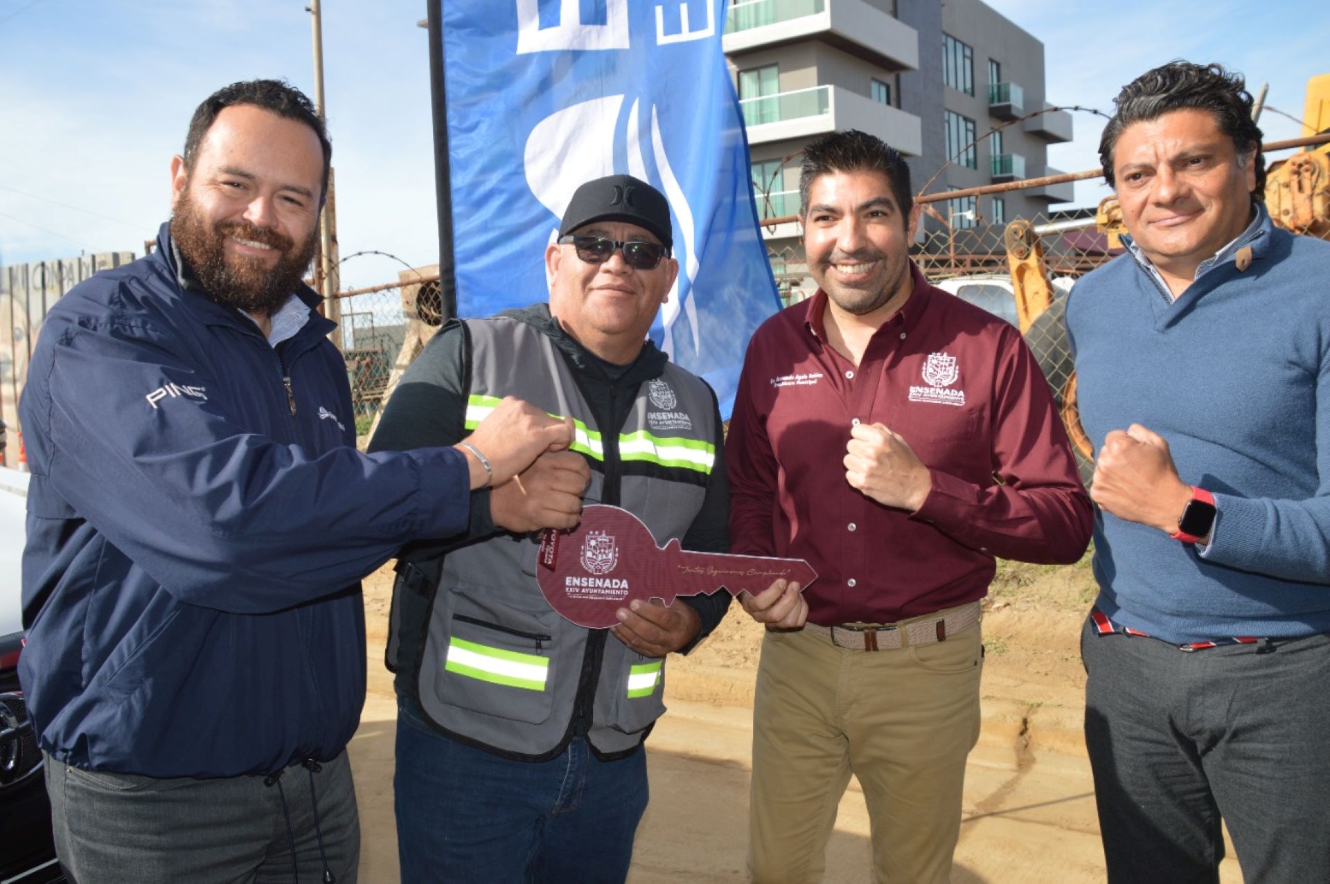 Entrega ECA LNG unidades para el Departamento de Vialidades del Gobierno de Ensenada