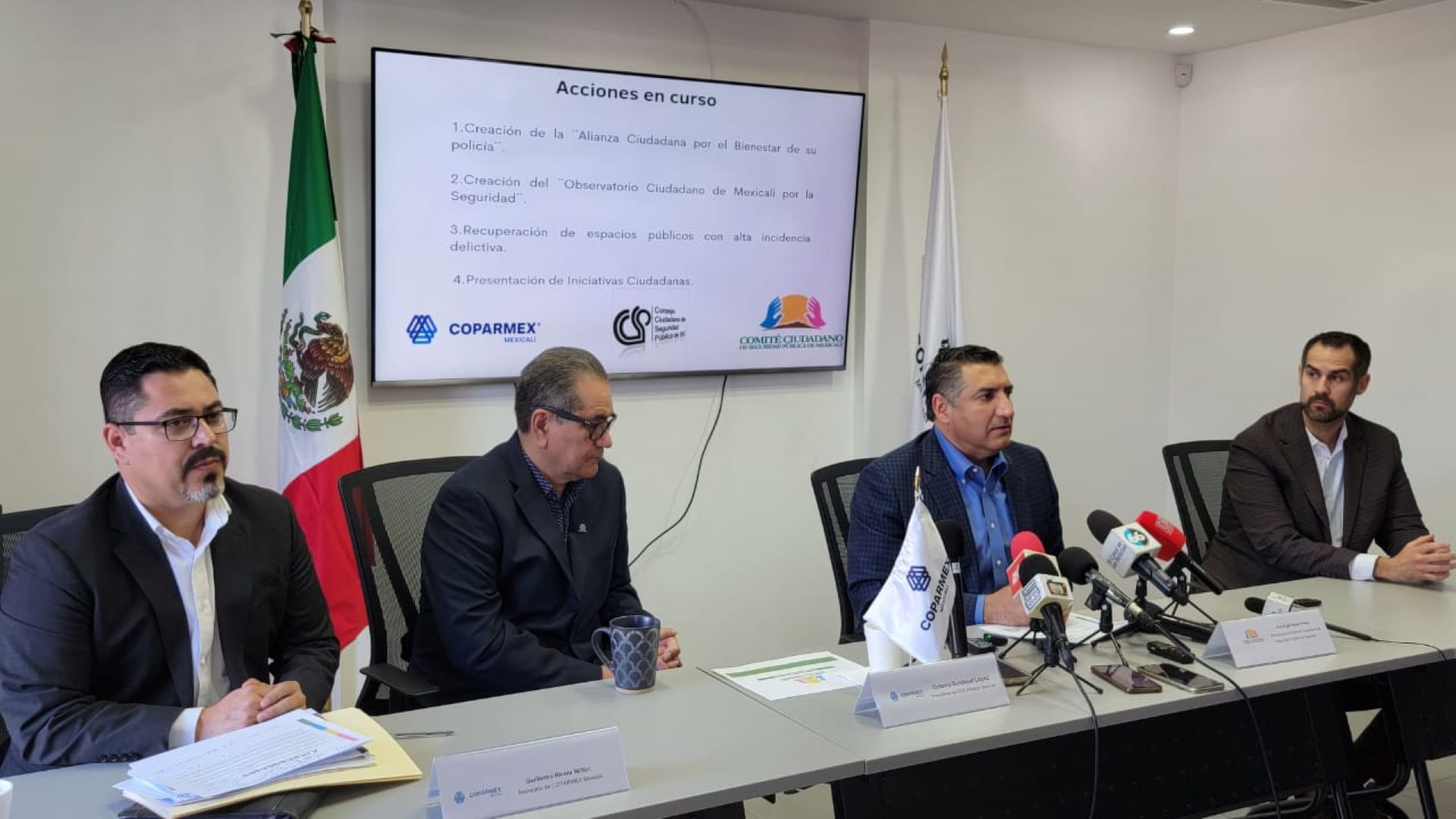 Presenta CCSPM programa integral para reducir la inseguridad y violencia en Mexicali