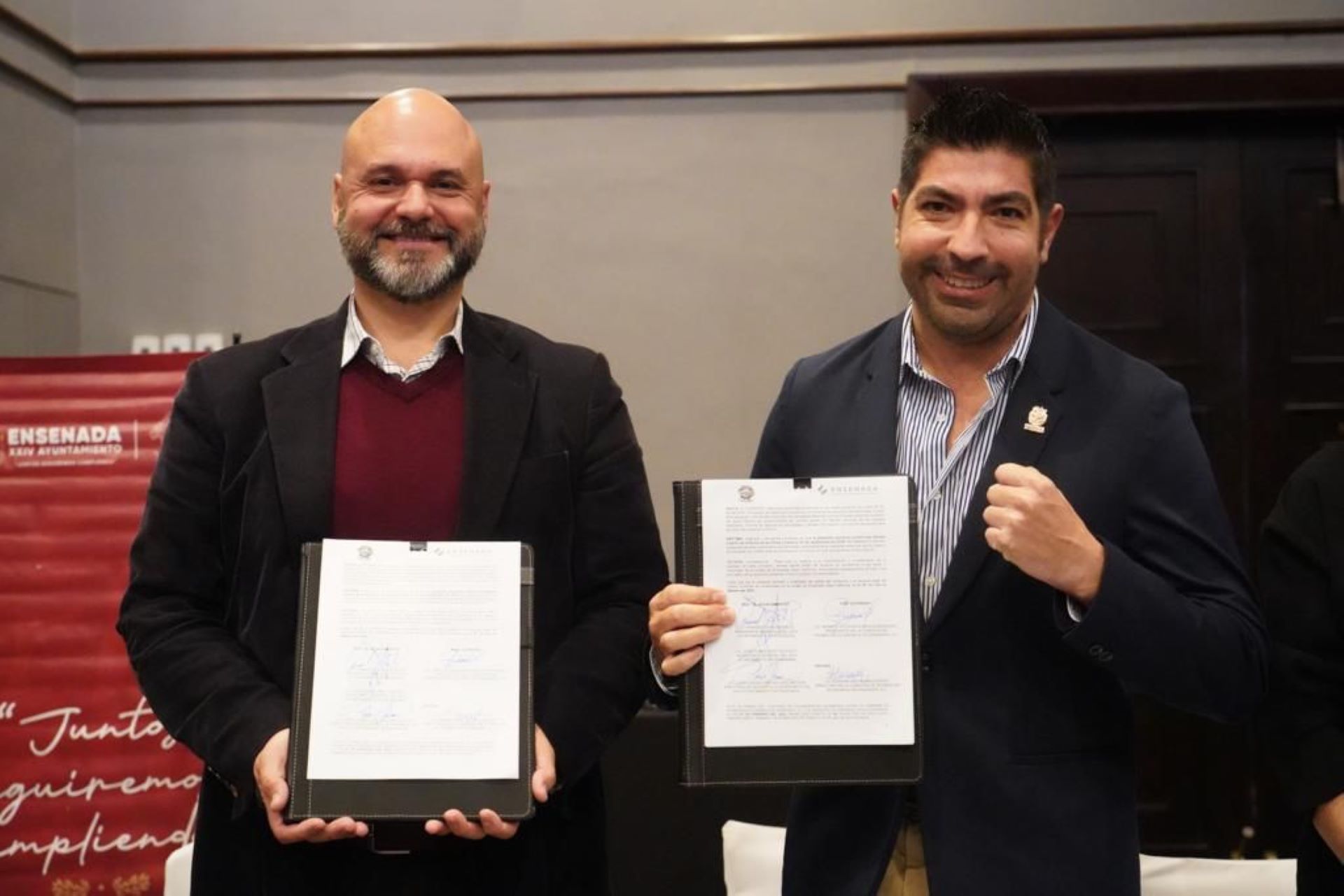 Firman XXIV Ayuntamiento y Copreen convenio para promover el desarrollo económico de Ensenada