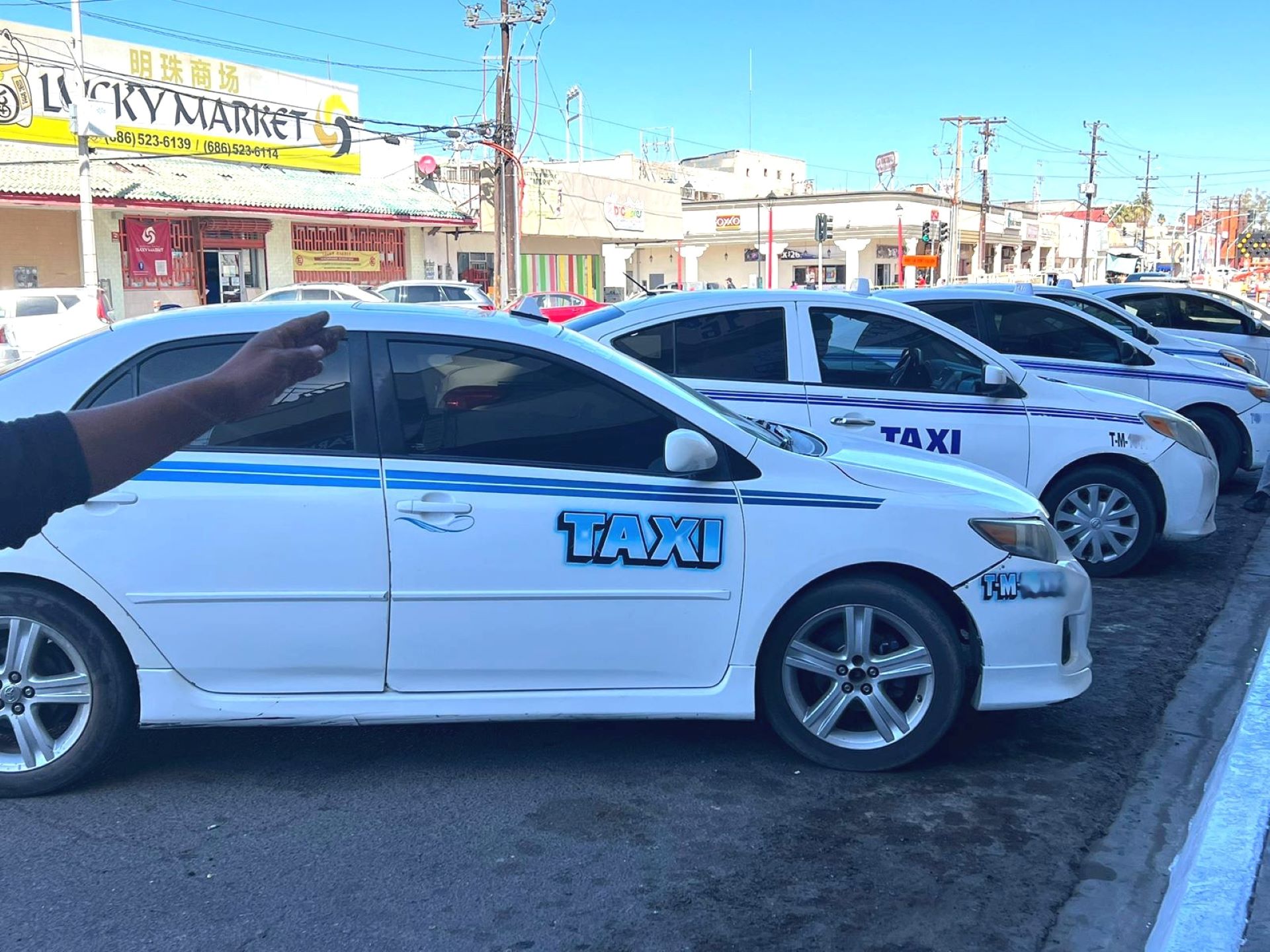 Reubica Imos sitio de salida de taxis de ruta “Centro- Santa sabel” y “Centro- Sta. Lorena” en Mexicali