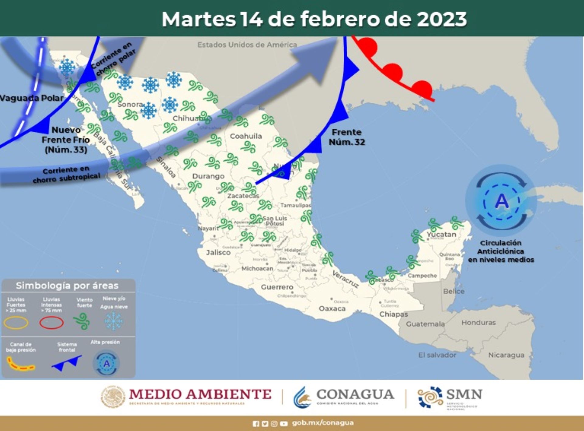 Se pronostican vientos, lluvia y nevadas: Protección Civil BC