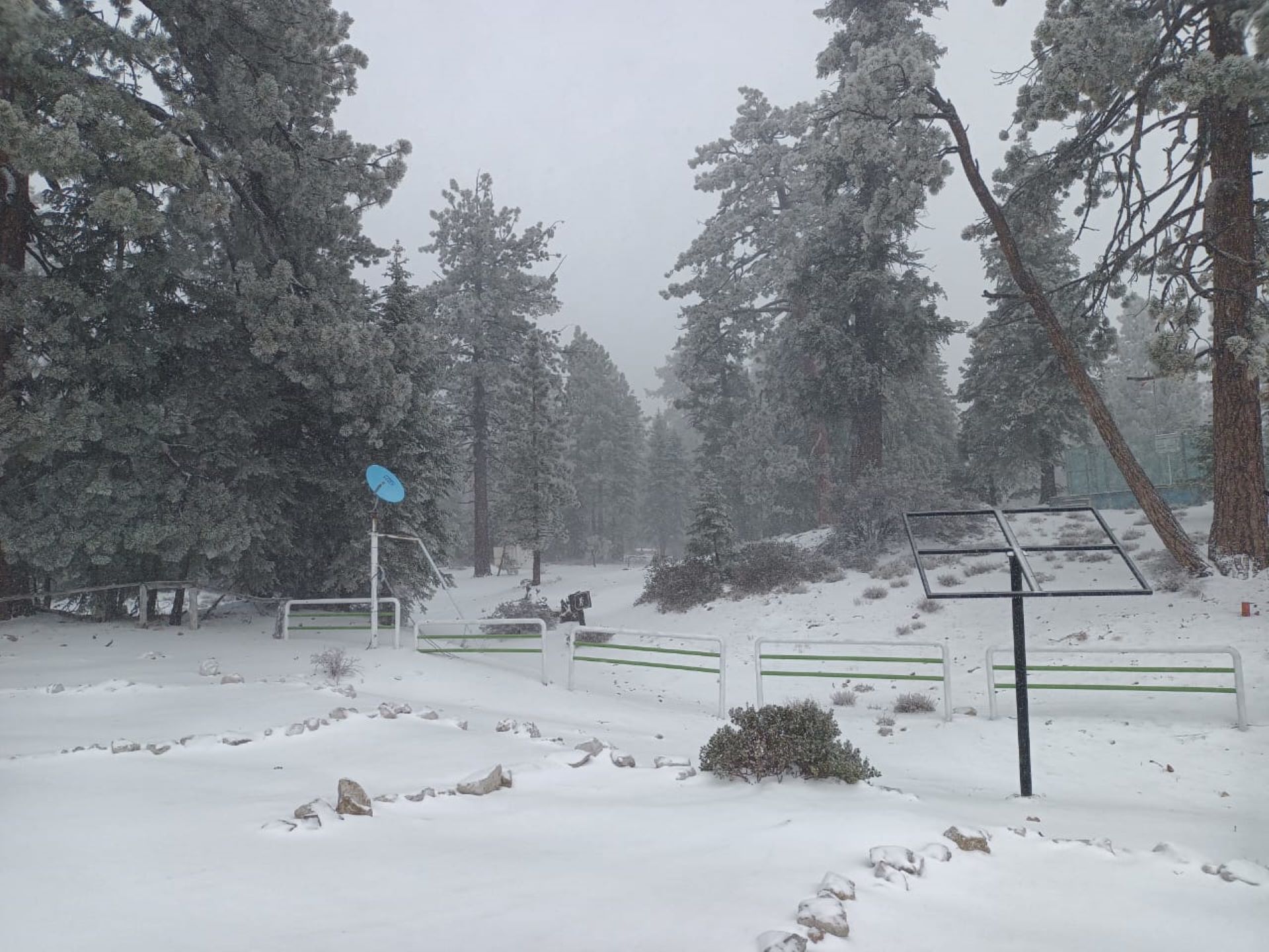 Por nevadas y bajas temperaturas cierran Parque Nacional Constitución 1857