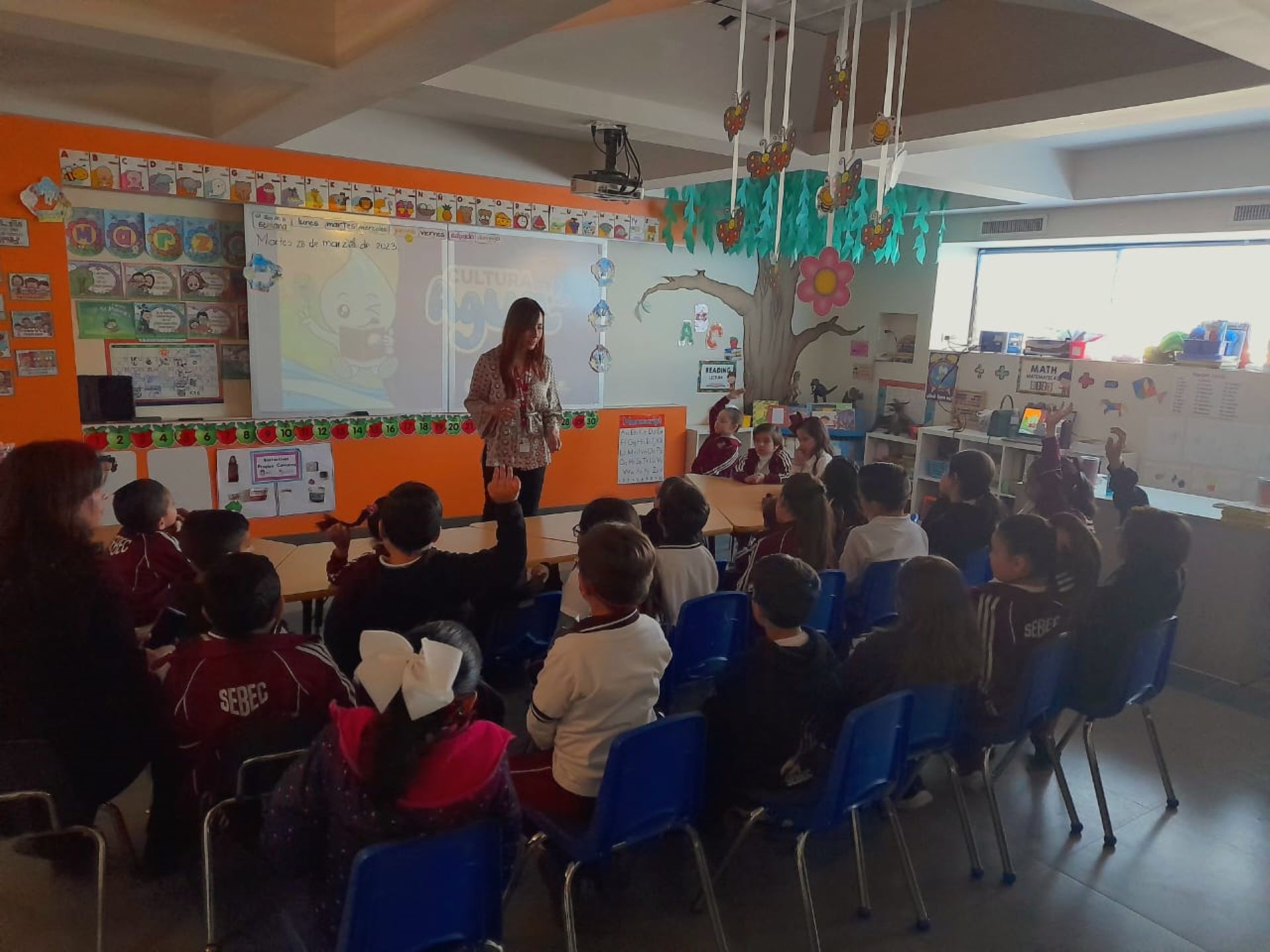 Ofrece CESPM charla sobre cultura del agua a los alumnos del Colegio Sebec