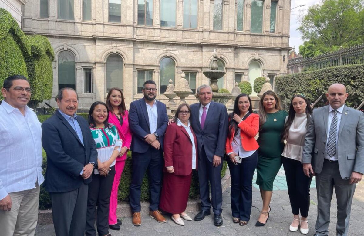 Diputados federales y locales de MORENA de BC se reúnen con titular de SEGOB, Adán Augusto López Hernández