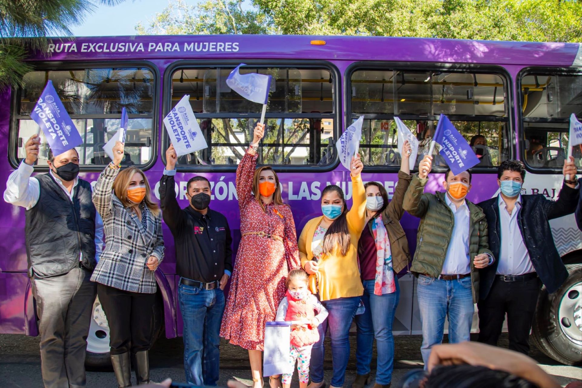 Aumentará transporte violeta sus servicios para el bienestar de las bajacalifornianas: IMOS