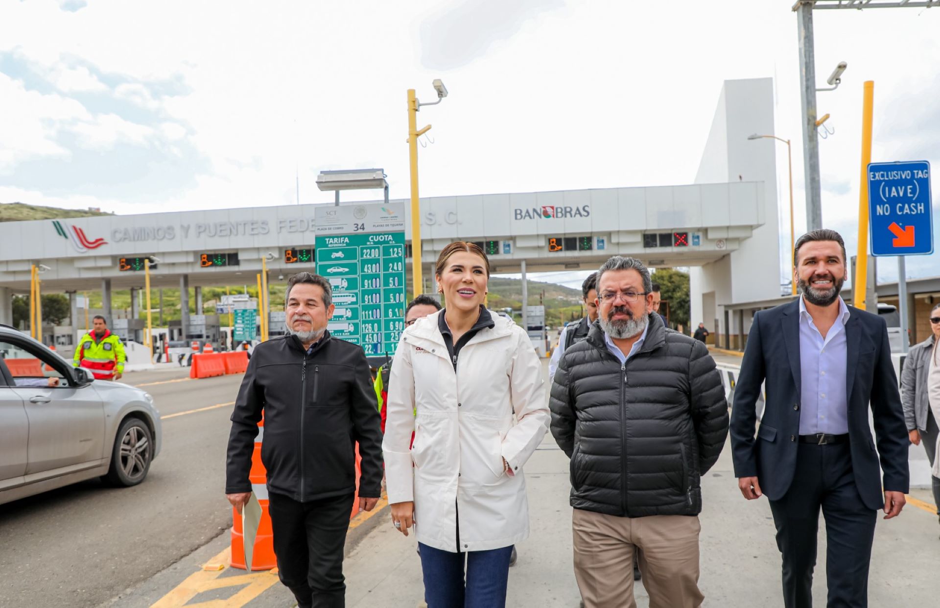 Concreta Marina del Pilar suspensión temporal del cobro en caseta a Playas de Tijuana