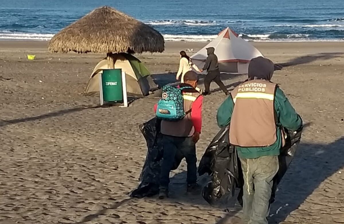 Levanta Gobierno de Ensenada más de 60 toneladas de basura en playas locales