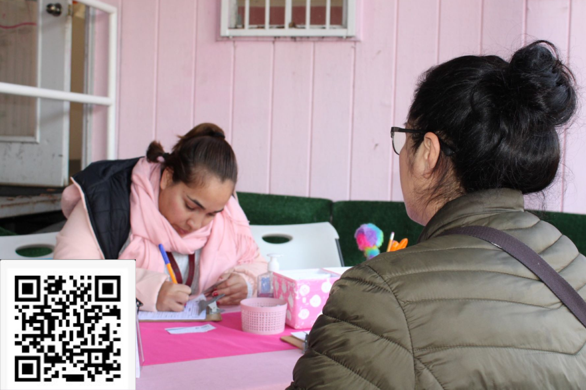 Brindan a pacientes código QR para tramitar carta de no derechohabiencia