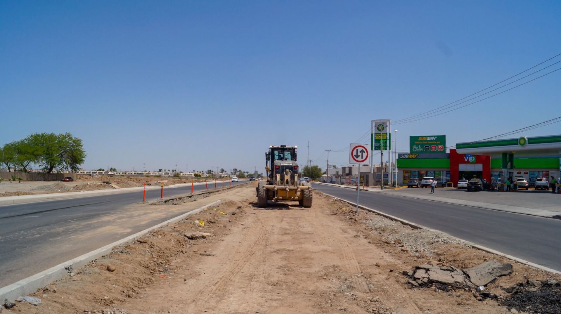 Avanza rehabilitación de la carretera Islas Agrarias