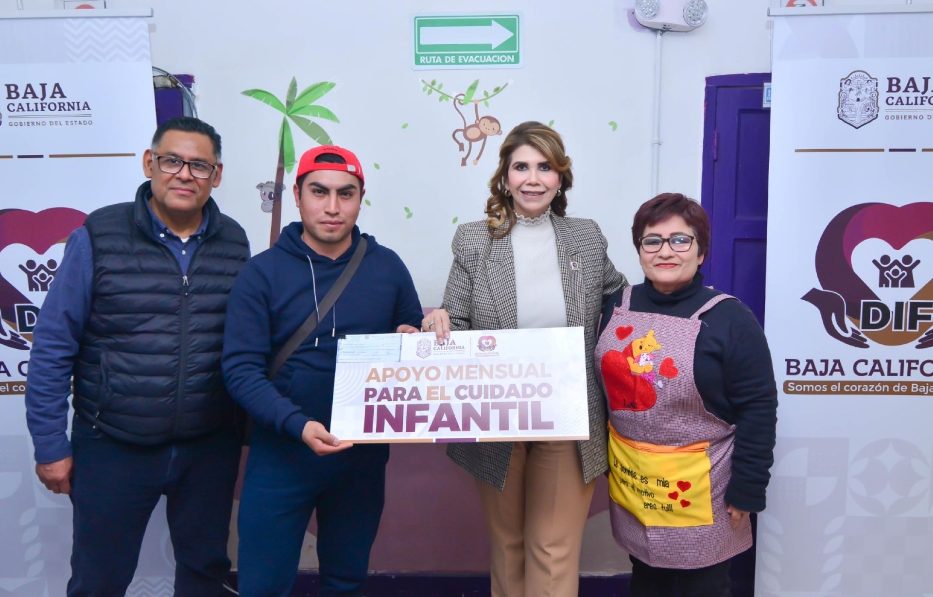 Avanza DIFBC en la entrega de apoyos para el cuidado infantil