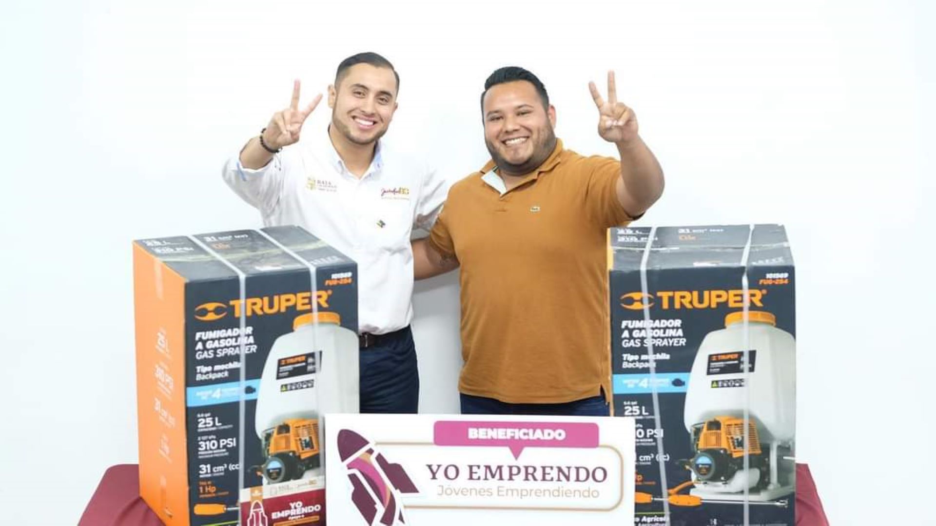 Impulsa Juventud BC a emprendedores con entrega de  apoyos en especie