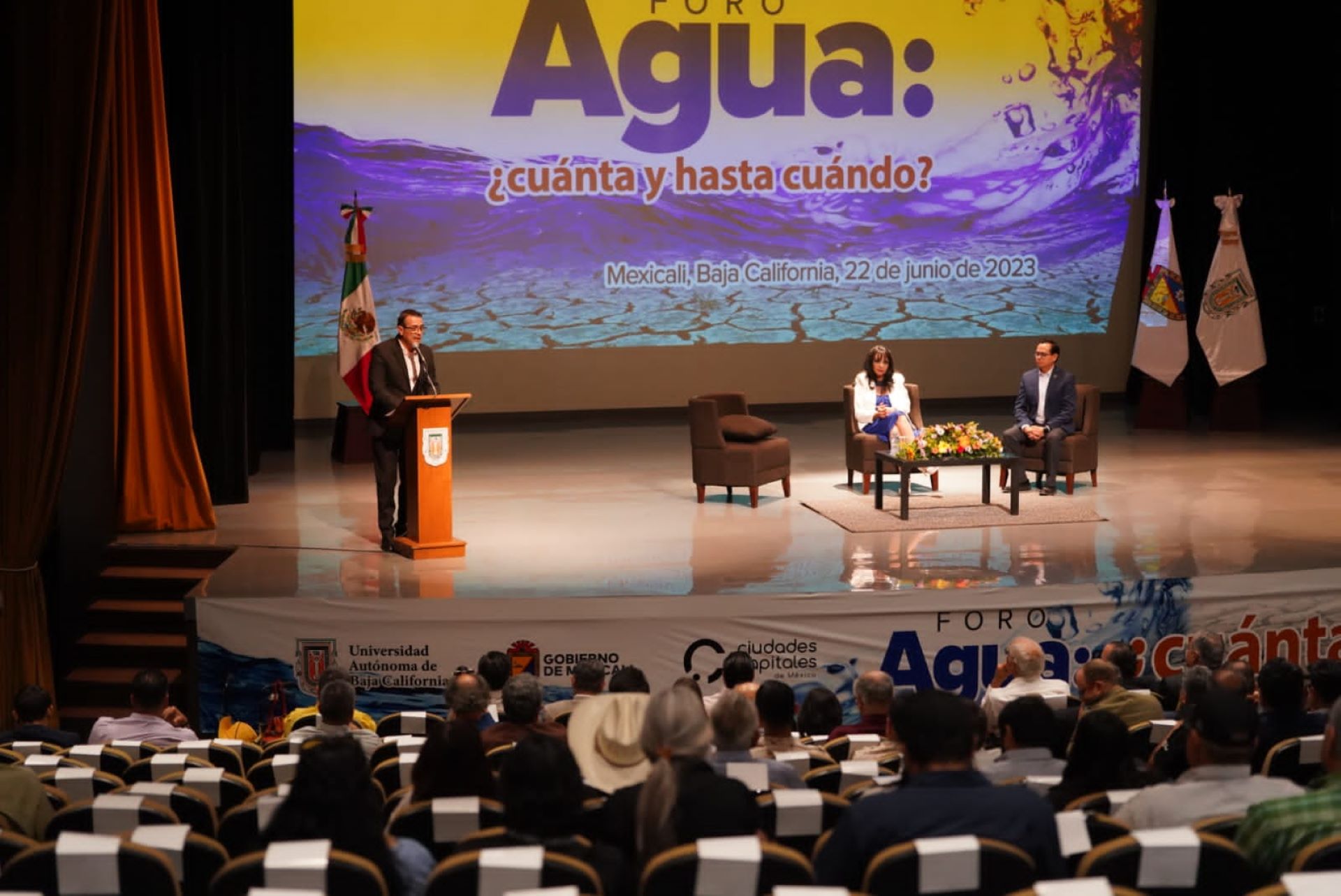 Gobierno de Norma Bustamante y UABC realizan Foro sobre agua