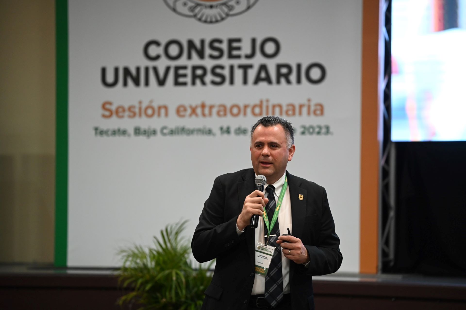 Presenta rector de UABC el Plan de Desarrollo Institucional 2023-2027