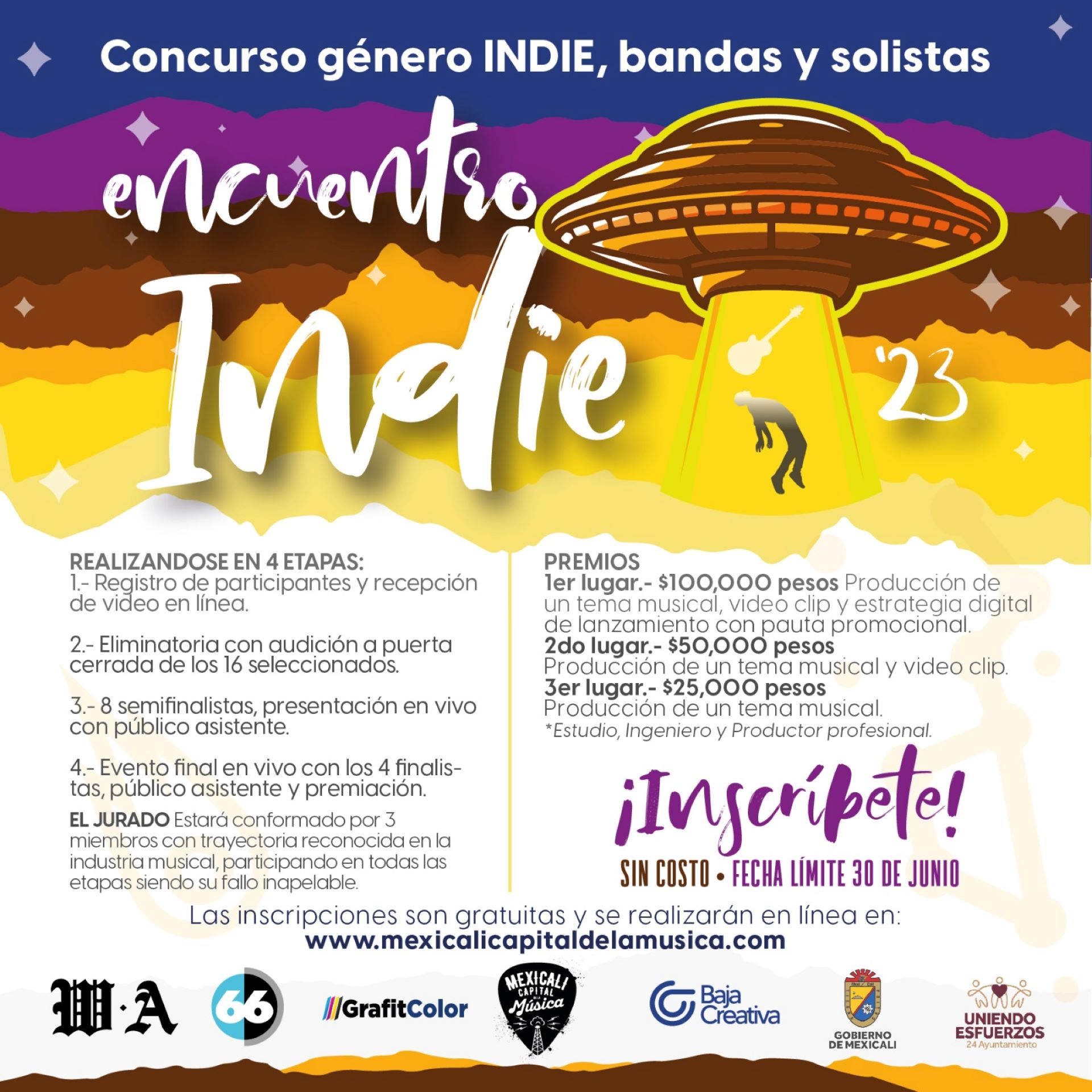 Primer encuentro Indie, tiene premios de hasta 100 mil pesos