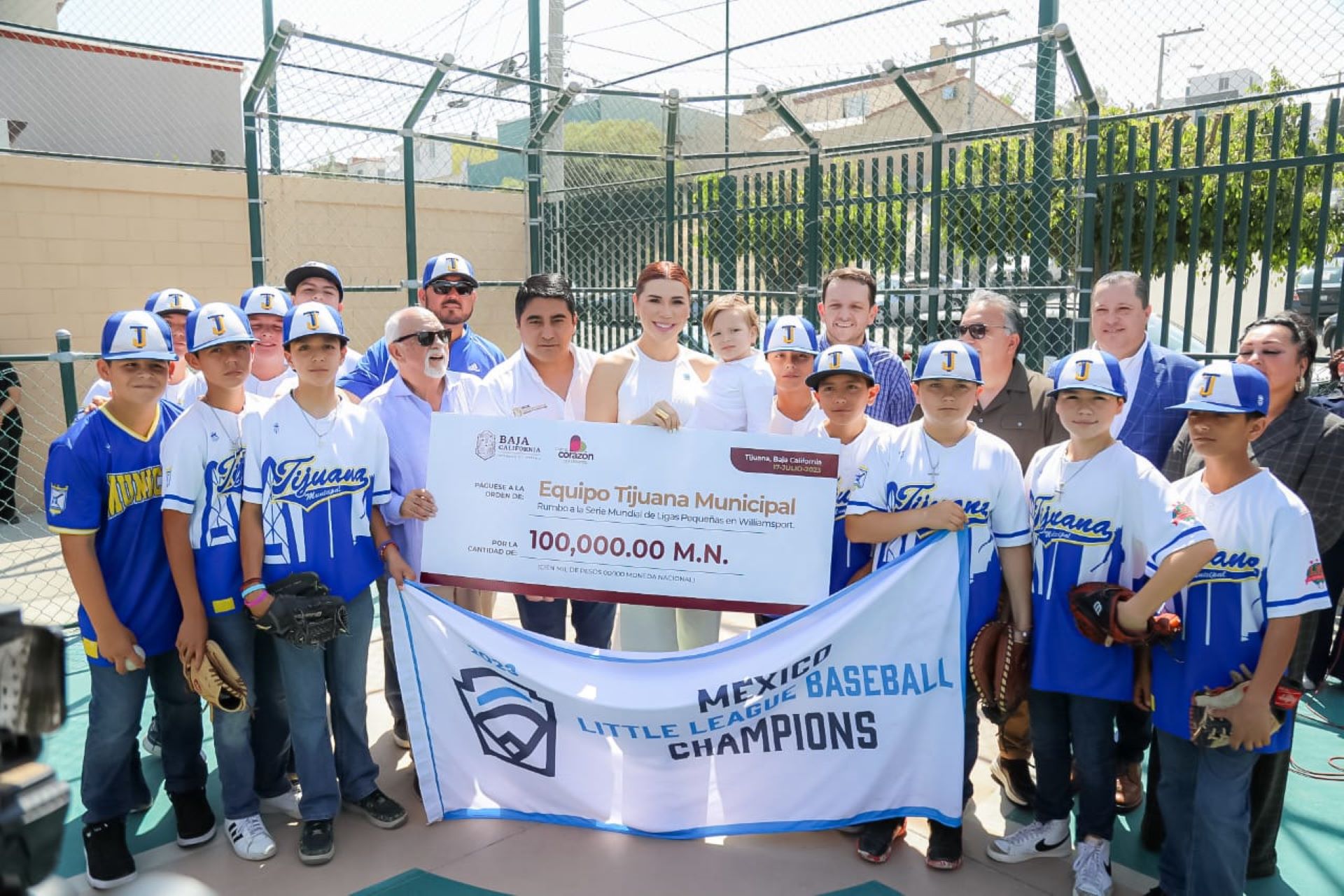 Impulsa Marina del Pilar a niños beisbolistas para competencia internacional